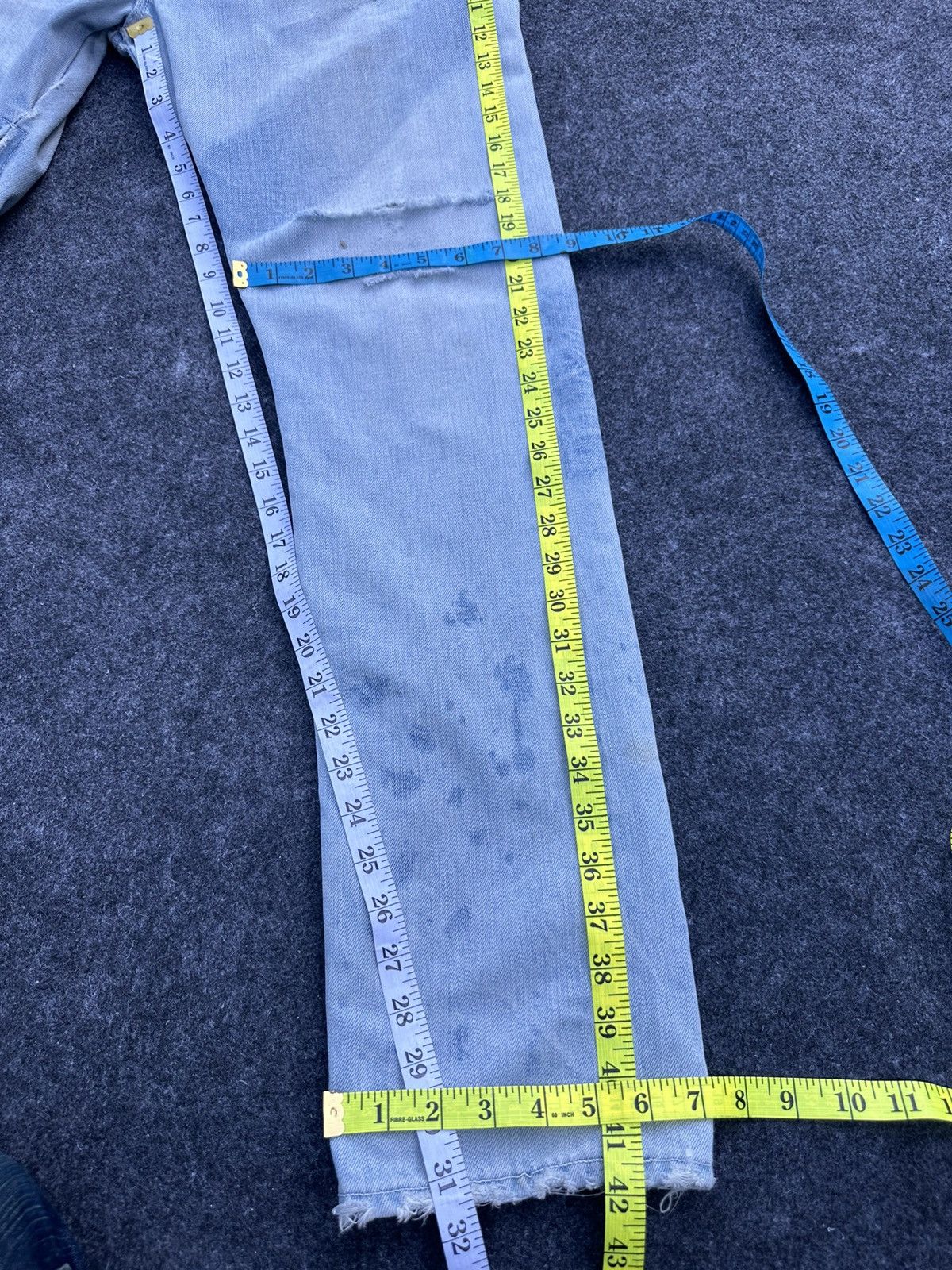 Levi's Vintage Levis 501 LVC Japan Distressed Denim 32x31 D49 Size US 32 / EU 48 - 5 Thumbnail