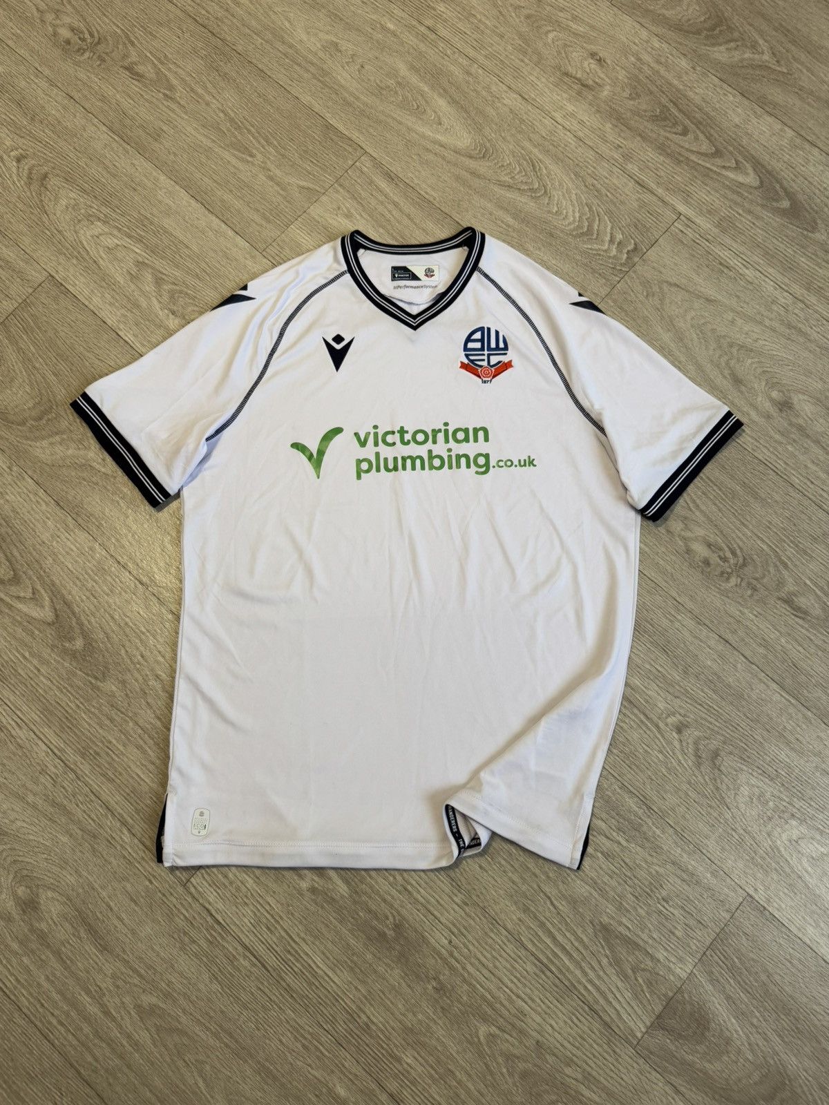 Macron 🔷Macron Bolton Wanderers 2023/24 Soccer jersey🔷 Size US L / EU 52-54 / 3 - 1 Thumbnail