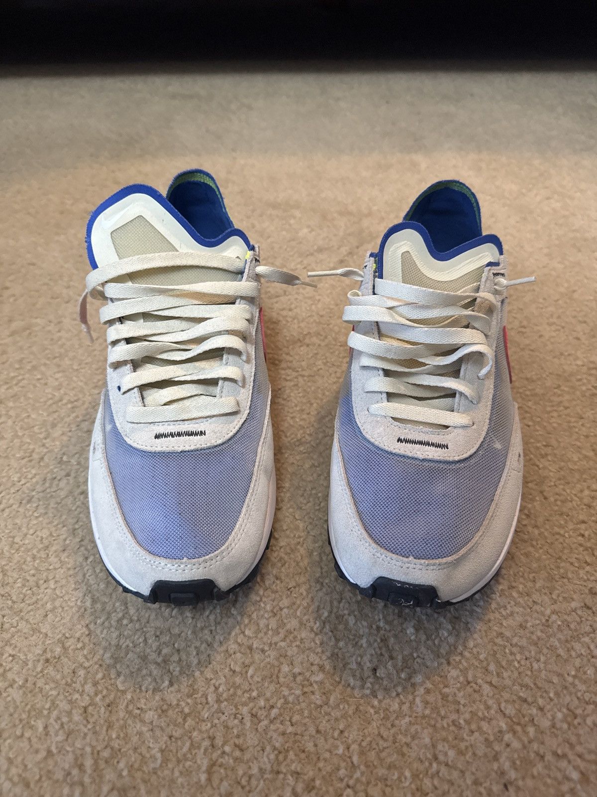 Nike 2021 Waffle One 'Coconut Milk Crimson Royal' SZ.10 Size US 10 / EU 43 - 8 Thumbnail