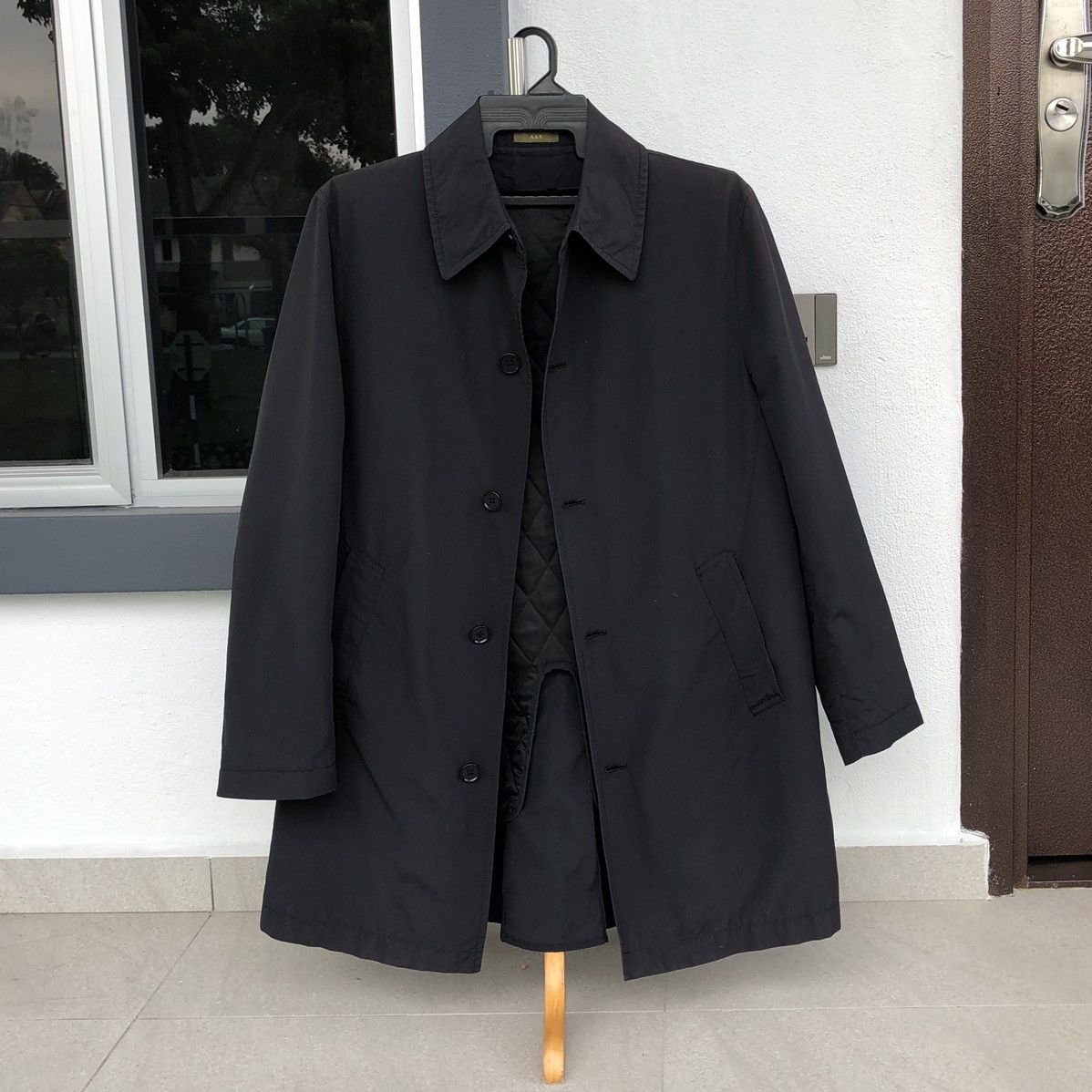 Yohji Yamamoto A.A.R Yohji Yamamoto Design Studio Trench Coat Size US L / EU 52-54 / 3 - 5 Thumbnail
