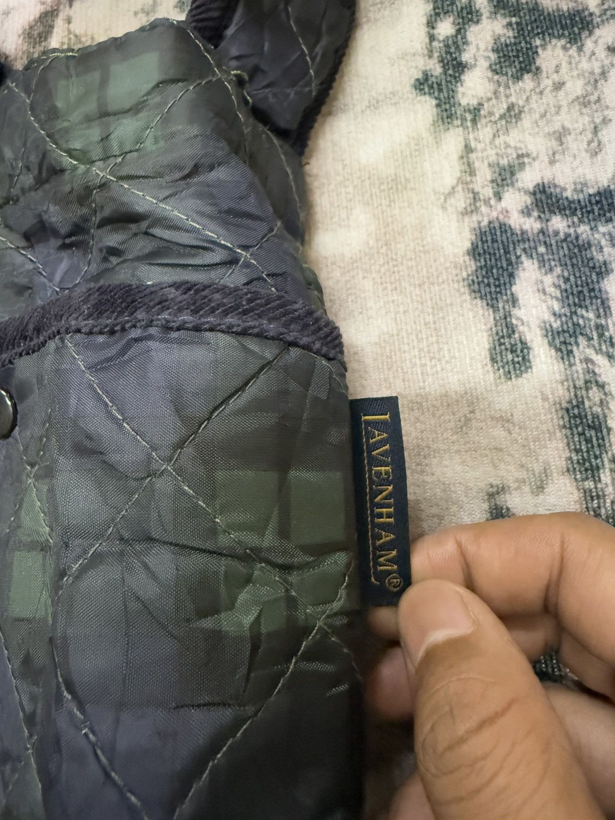 Japanese Brand × Lavenham Lavenham Quilted Nylon 2Way Tote/Crossbody Bag Size ONE SIZE - 4 Thumbnail