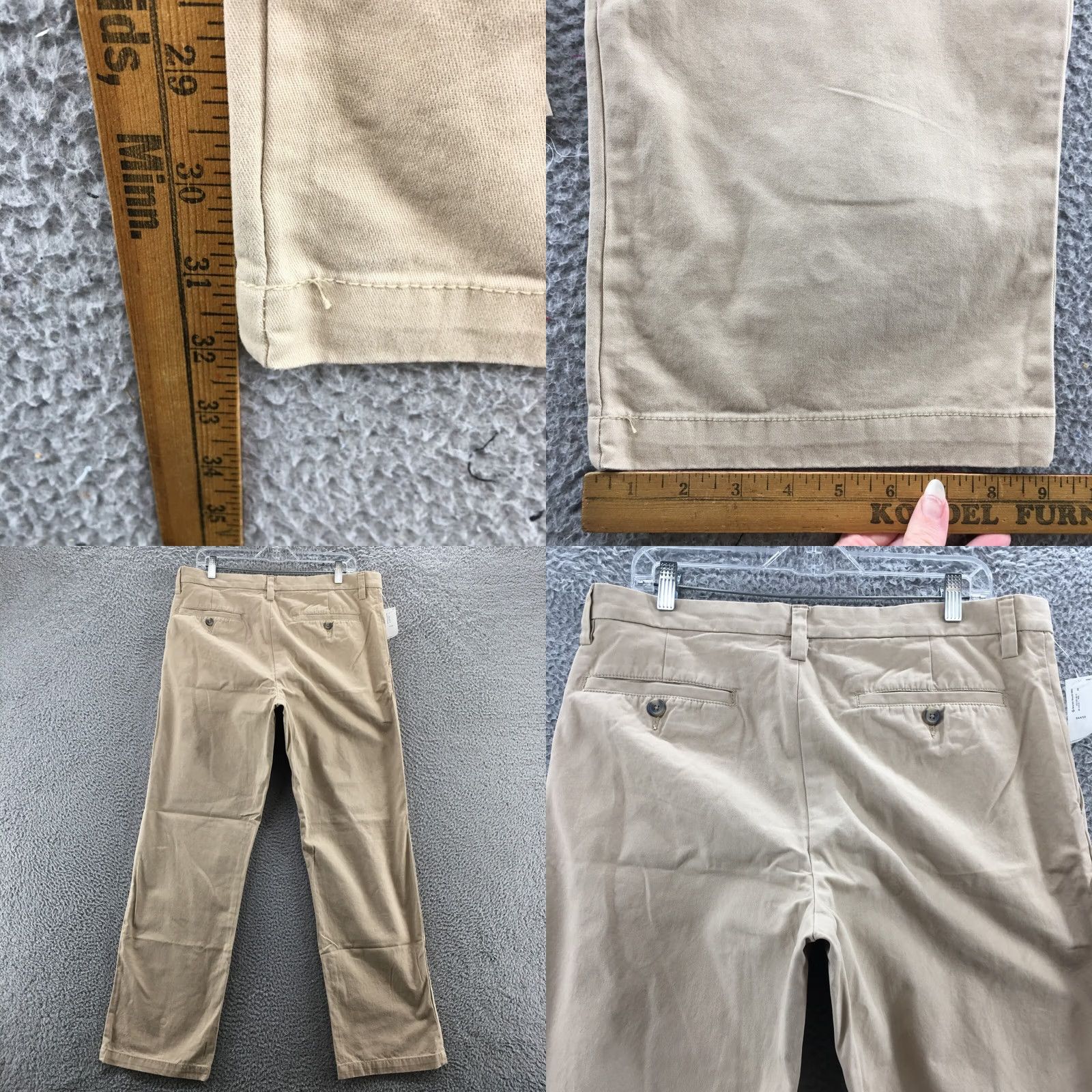 Old Navy Old Navy Chino Pants Mens 34x32 Beige Cotton High Rise Casual NEW Pants Mens Regular Beige Cotton Chino High Rise Casual NEW Size US 34 / EU 50 - 8 Thumbnail