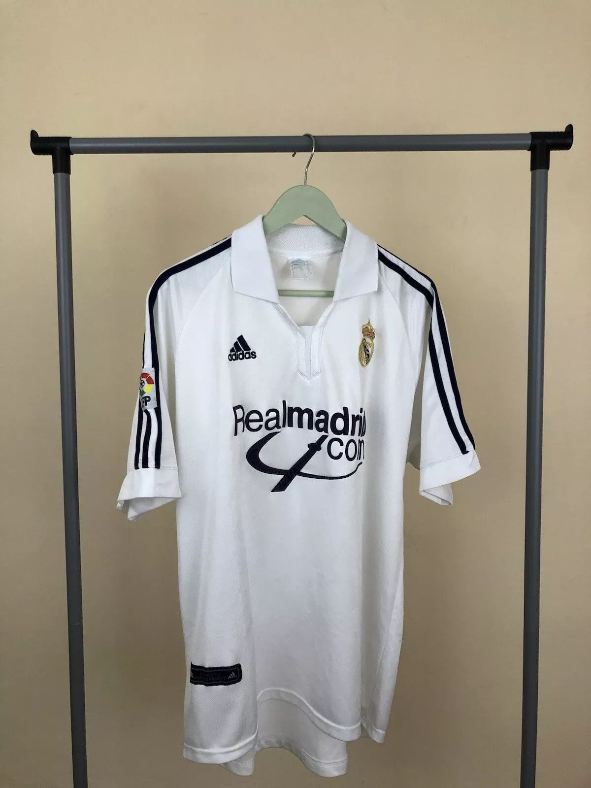 Adidas FC Real Madrid Football Shirt 2001/2002 Size XL/L Vintage Size US XL / EU 56 / 4 - 1 Thumbnail