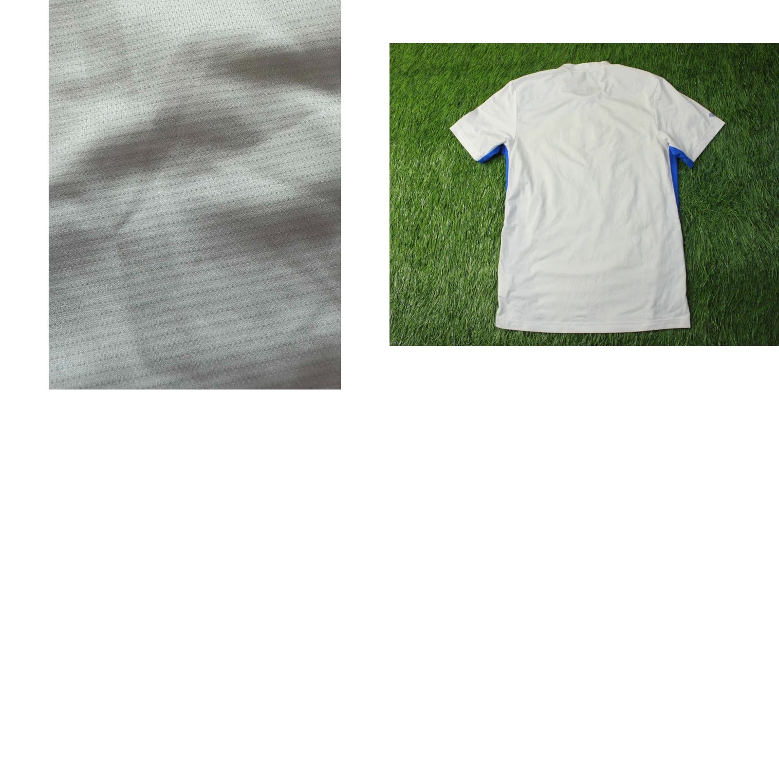 Adidas ADIDAS PERFORMANCE SHIRT Men Short Sleeve T-Shirt 2012 Base Training Running 100% Polyester White Blue Yellow XS? Size US S / EU 44-46 / 1 - 10 Thumbnail
