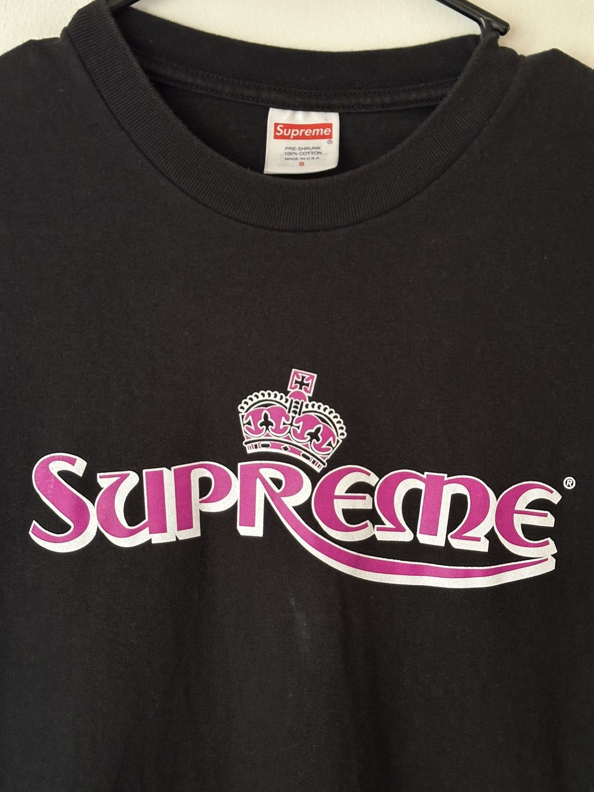 Supreme Supreme Crown Tee Size US S / EU 44-46 / 1 - 2 Thumbnail