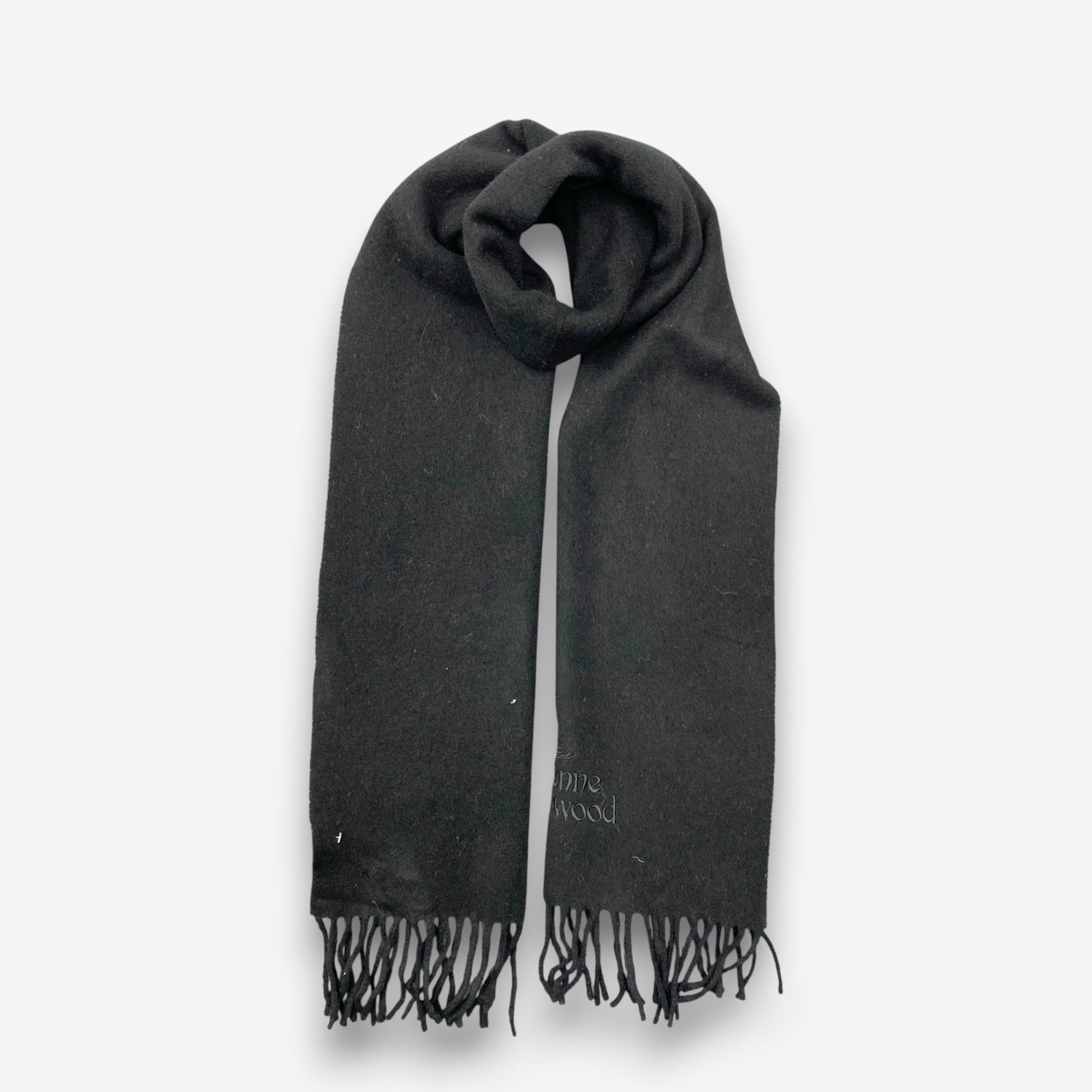 Vivienne Westwood Vintage Vivienne Westwood Scarf Orbs Muffler Wool Scarves Size ONE SIZE - 1 Thumbnail
