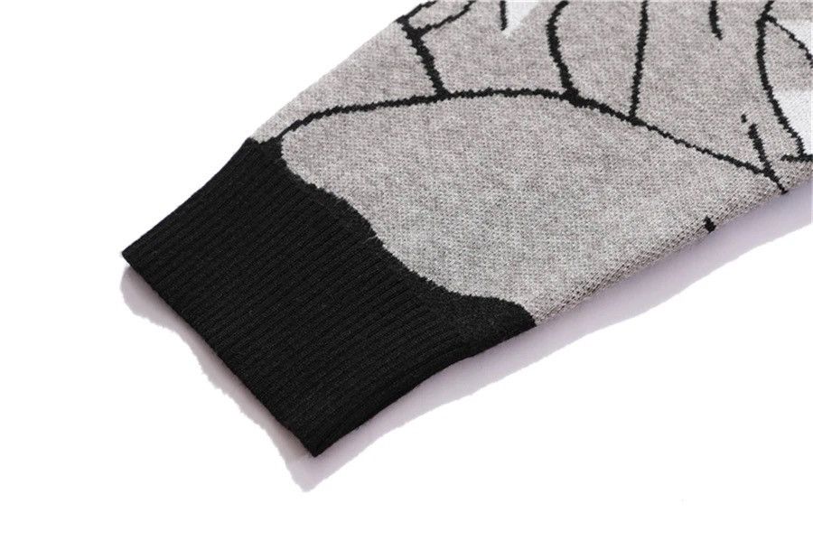 Japanese Brand × Vintage Hip-hop Anime knitted pullover Japanese style sweater Size US L / EU 52-54 / 3 - 6 Thumbnail