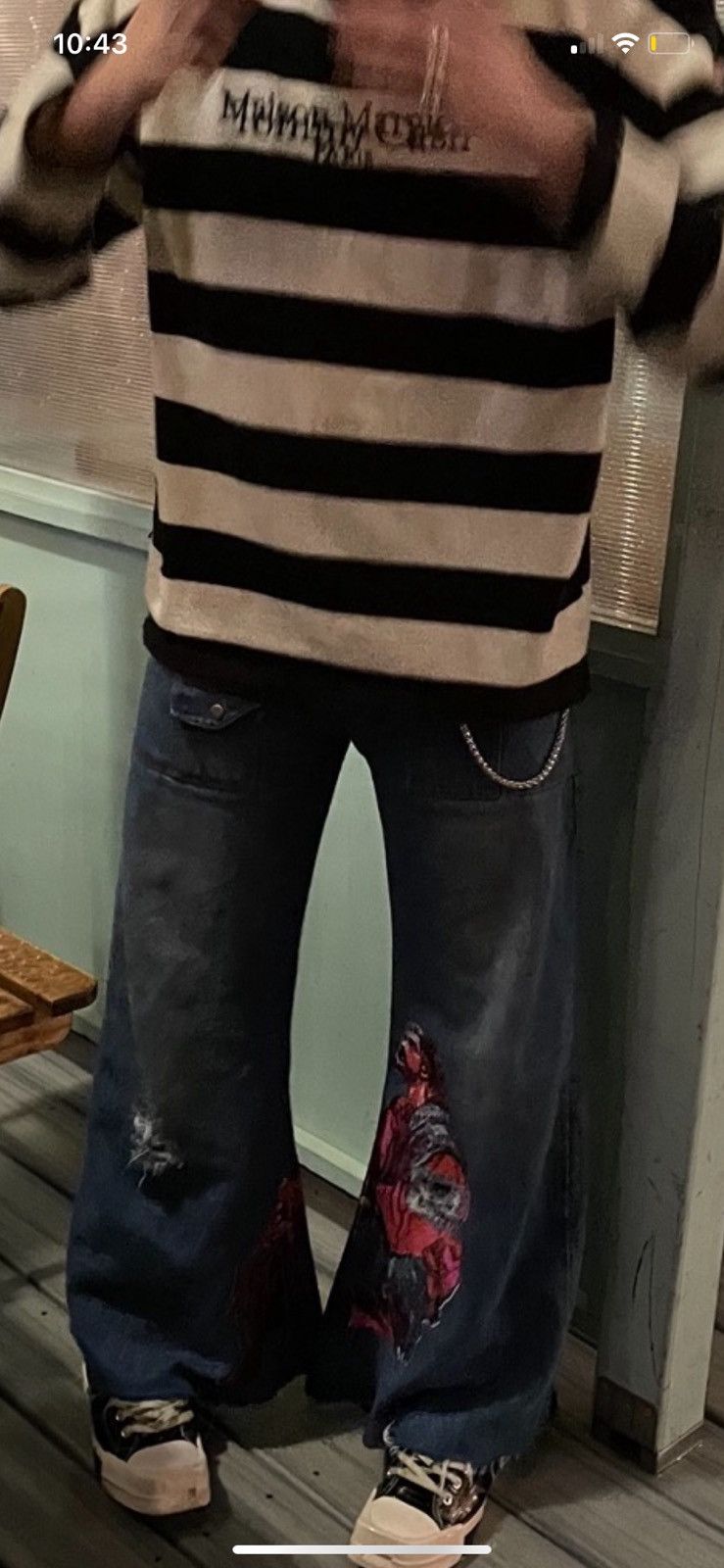 Other Dasyori flare jeans (RARE) Size US 34 / EU 50 - 7 Thumbnail