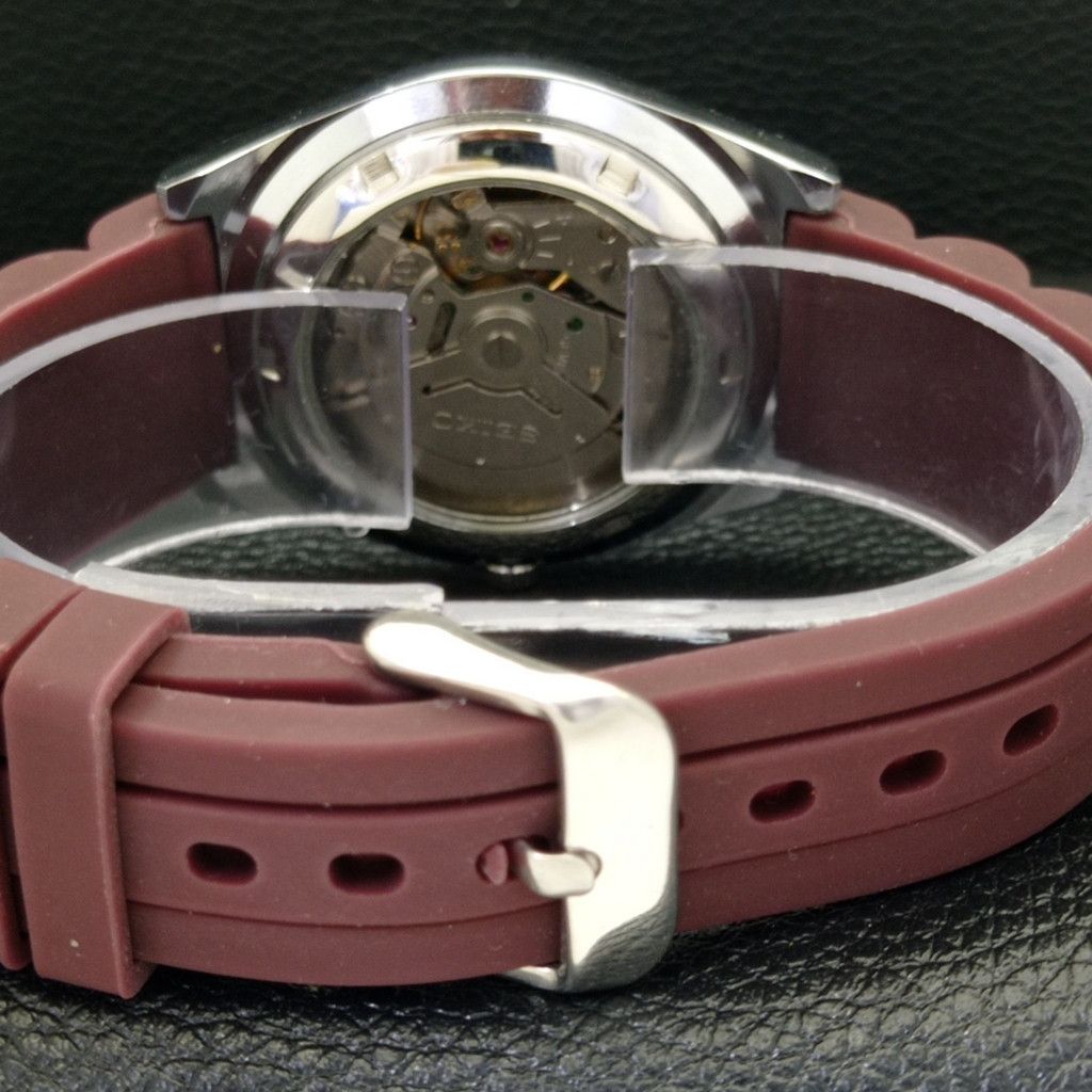 Seiko REFURBISHED VINTAGE SEIKO 5 AUTO JAPAN MENS WATCH a440218 Size 38 - 2 Thumbnail