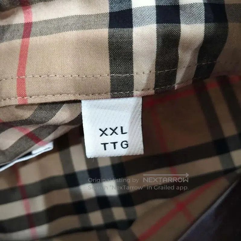 Burberry Burberry Men's Long Sleeve Cotton Shirt. Size US XXL / EU 58 / 5 - 5 Thumbnail