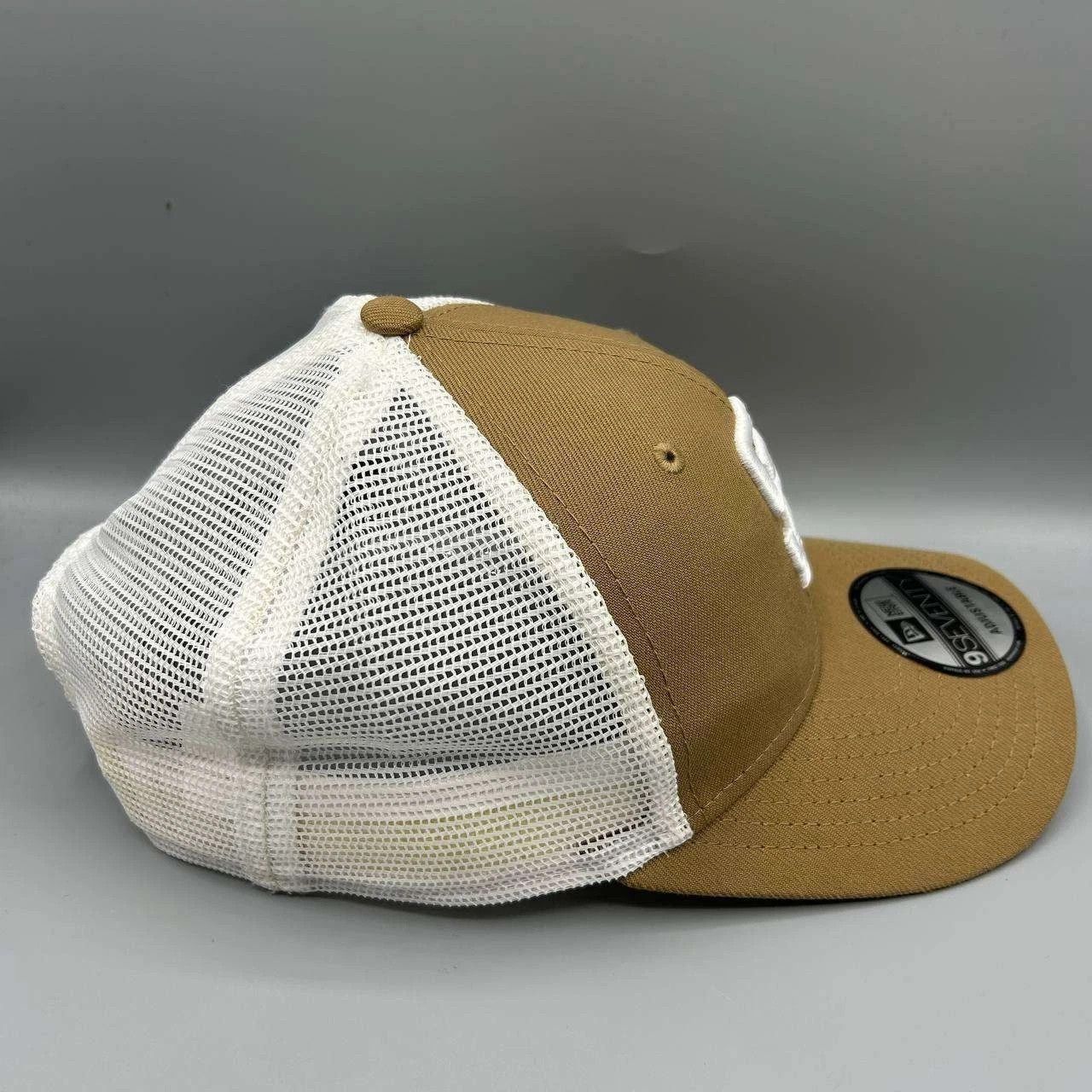 New Era San Diego Padres Trucker Hat Men Brown White Snap Back Cap Size ONE SIZE - 2 Thumbnail
