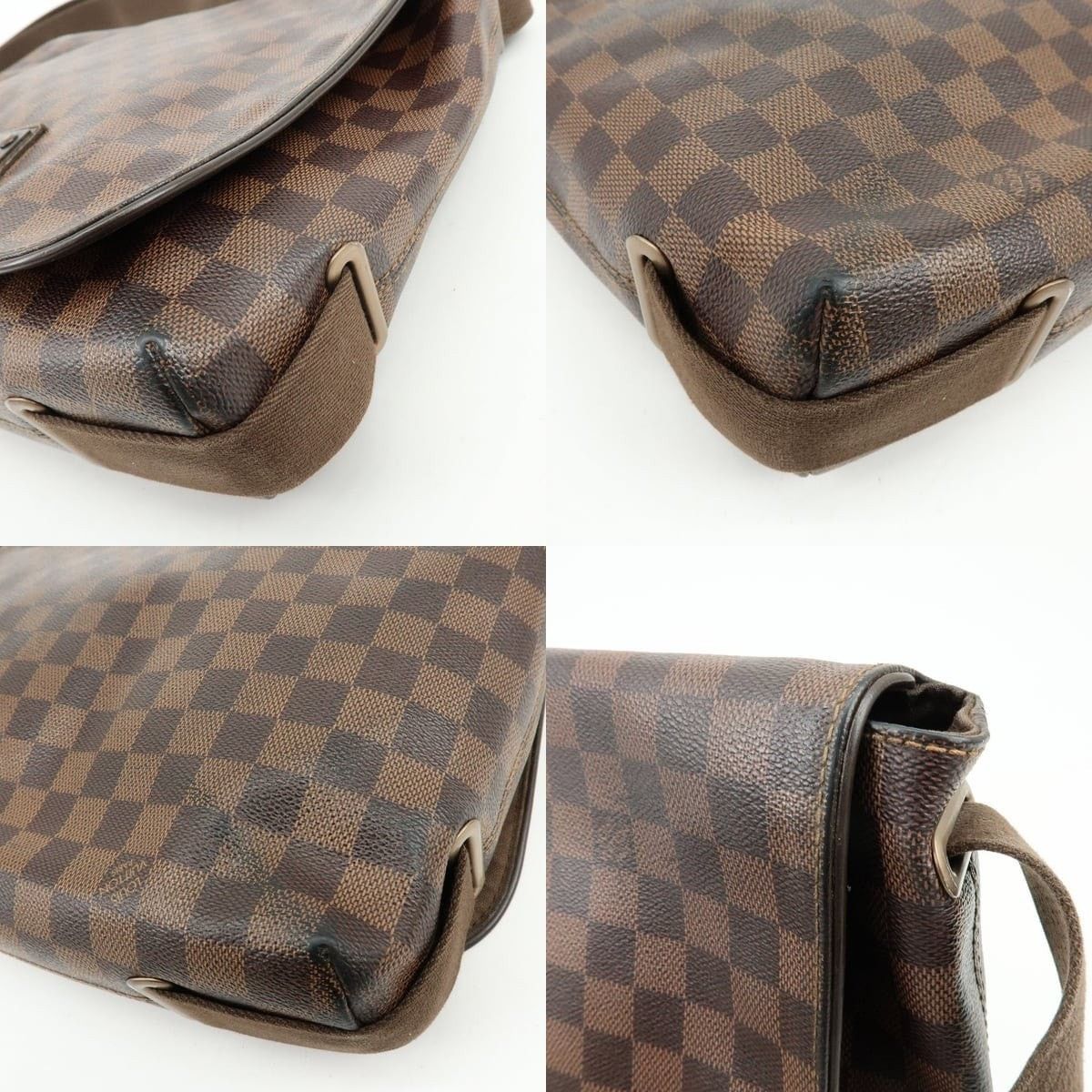 Louis Vuitton Louis Vuitton Damier Ebene Brooklyn Messenger Bag Brown Size ONE SIZE - 5 Thumbnail