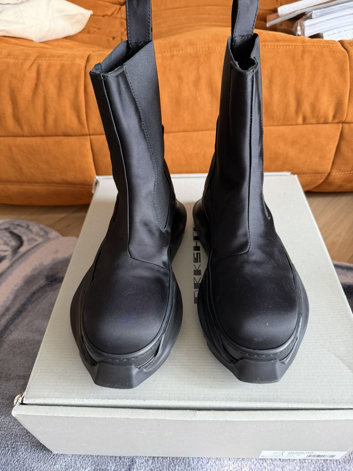 Rick Owens Drkshdw Rick Owens Beatle Abstract Boots Size US 9 / IT 39 - 3 Thumbnail