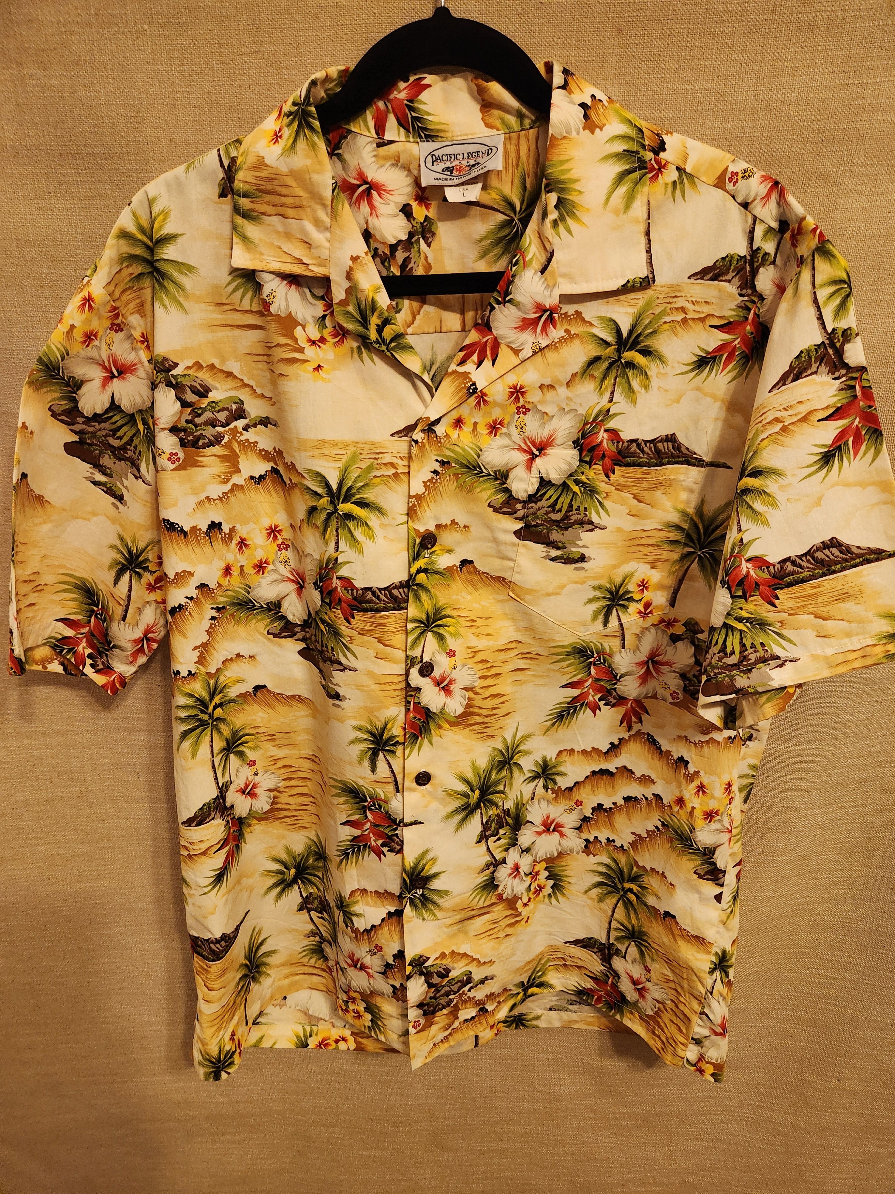 Vintage Vintage Made in Hawaii Tropical Camp Shirt Size US L / EU 52-54 / 3 - 1 Thumbnail
