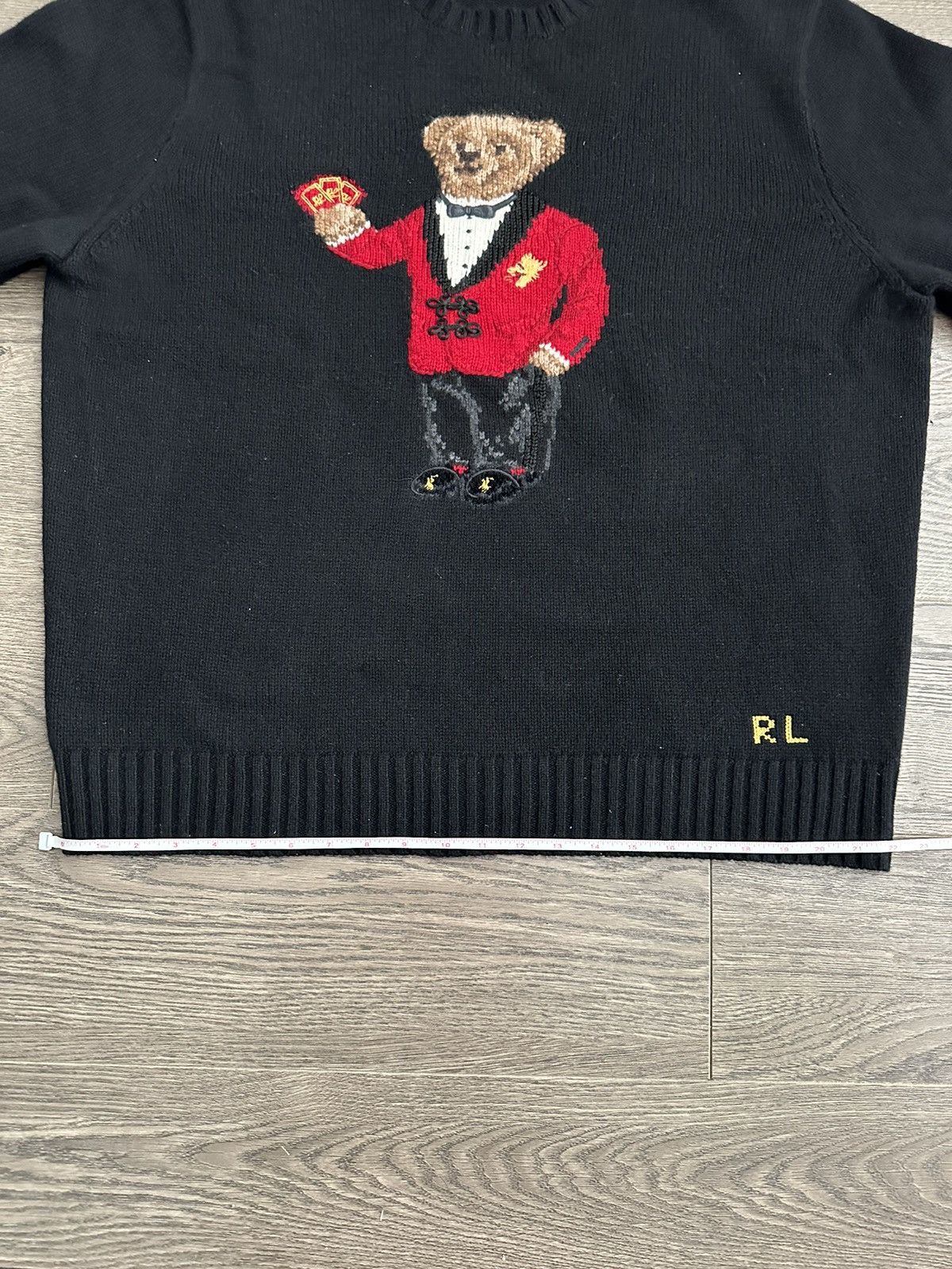 Ralph Lauren Limited Edition Polo Bear 2024 Year of The Dragon Sweater Size US XXL / EU 58 / 5 - 6 Thumbnail