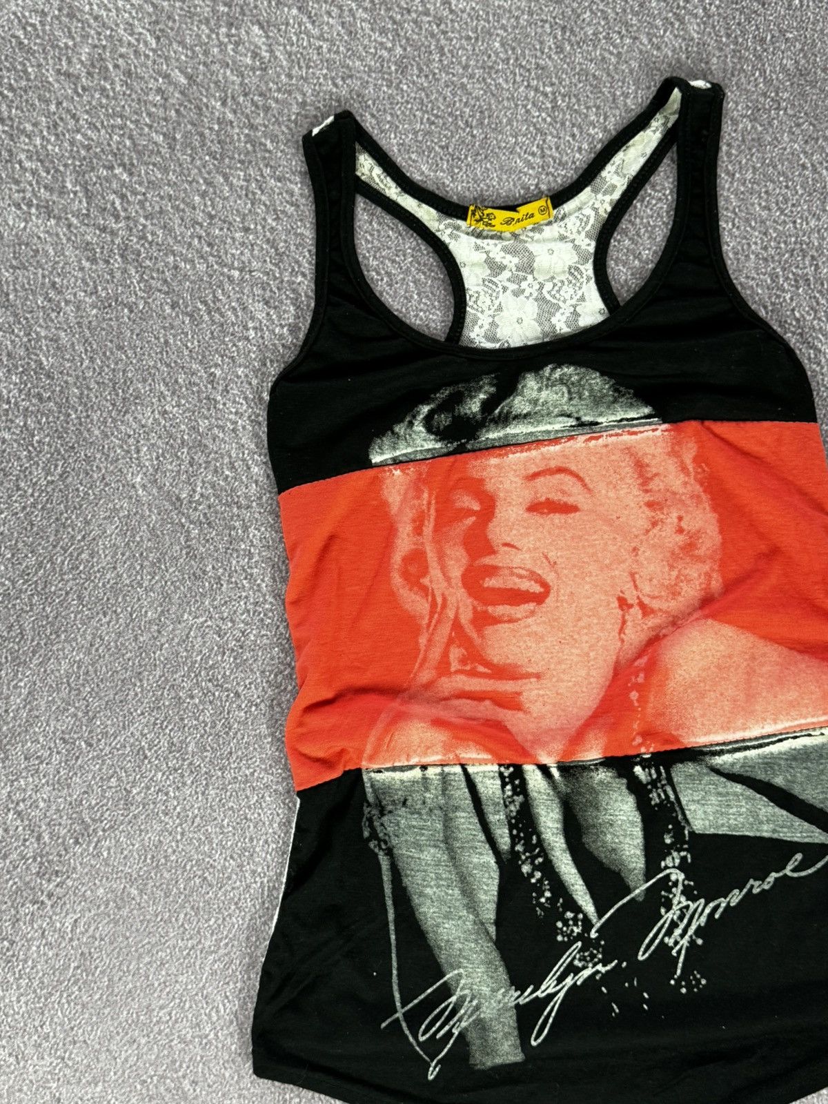 20471120 Y2K Japan Vibe Marlilyn Monroe Glamour Tank Top Size M / US 6-8 / IT 42-44 - 4 Thumbnail
