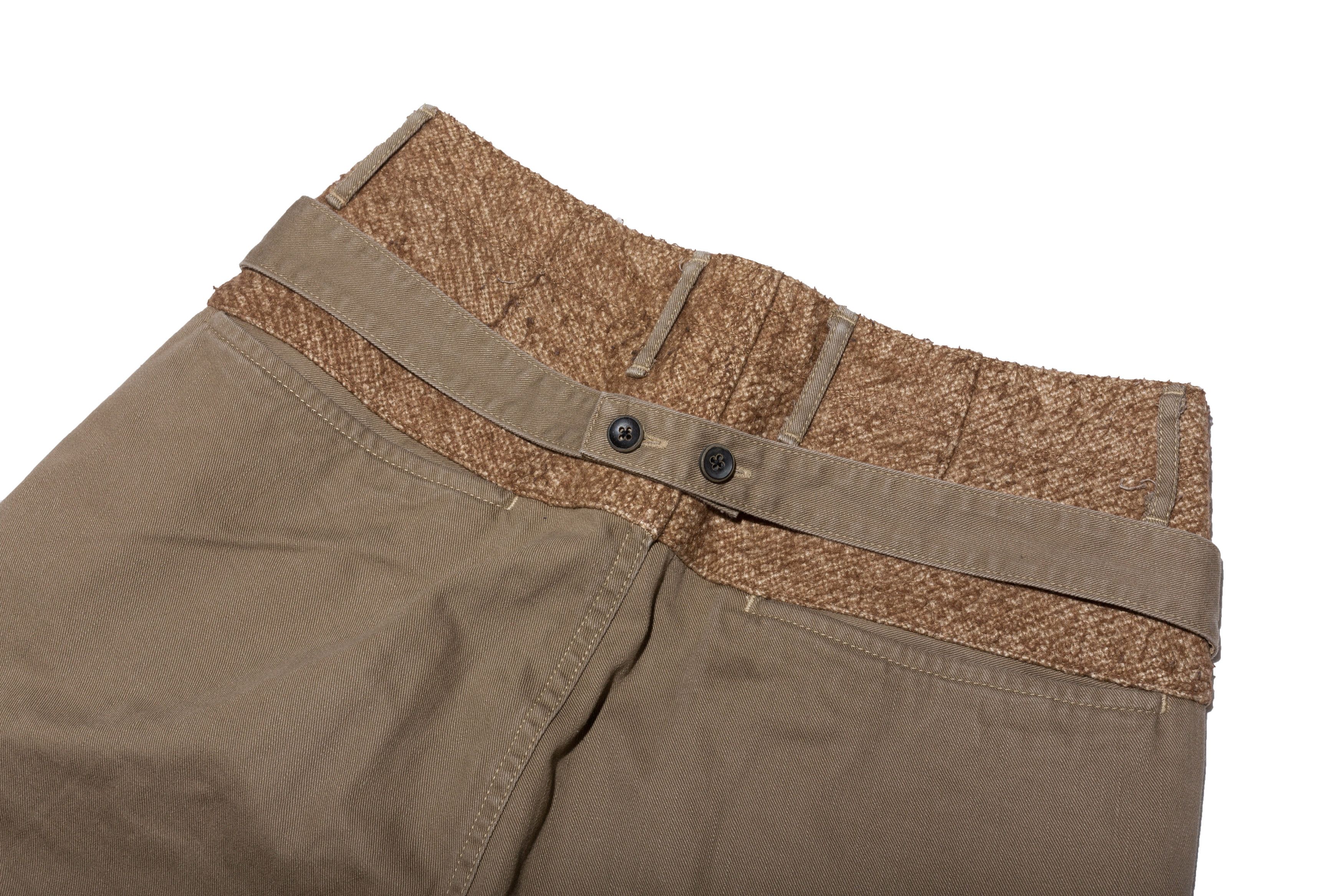 Kapital HEMP BACK STRAP 12 BUTTON WORK TROUSERS Size US 28 / EU 44 - 5 Thumbnail