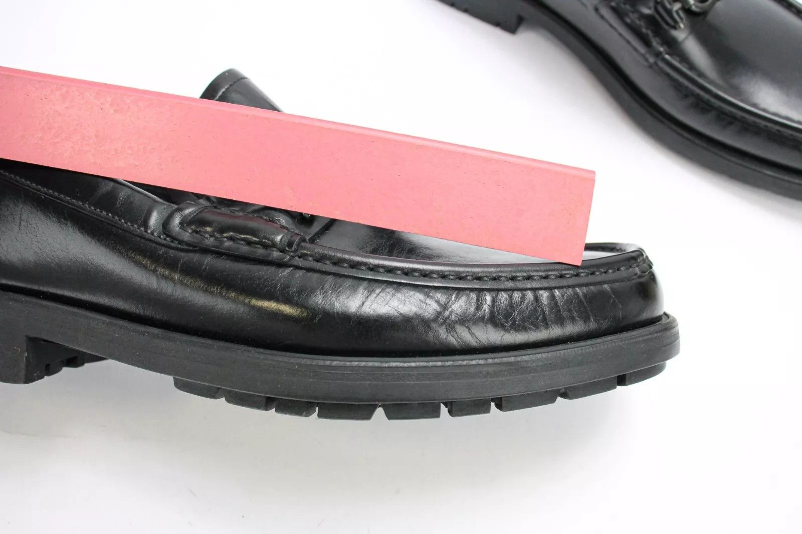 Salvatore Ferragamo SALVATORE FERRAGAMO Men's EU 41 Smooth Leather Derby Loafers Size US 8 / EU 41 - 13 Thumbnail