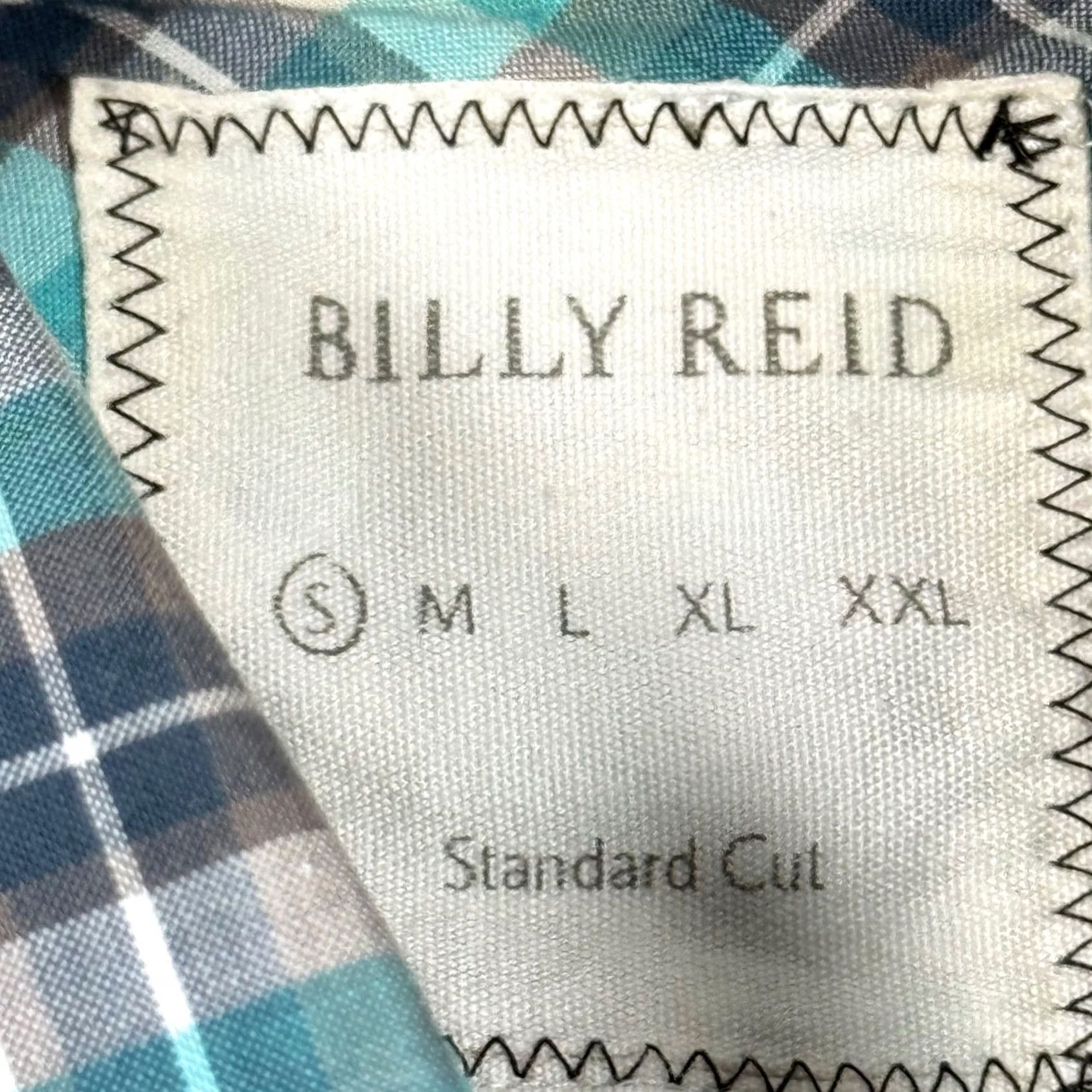 Billy Reid Billy Reid Plaid Button Up Shirt Small Standard Cut Office LS Blue Brown Preppy Size US S / EU 44-46 / 1 - 3 Thumbnail