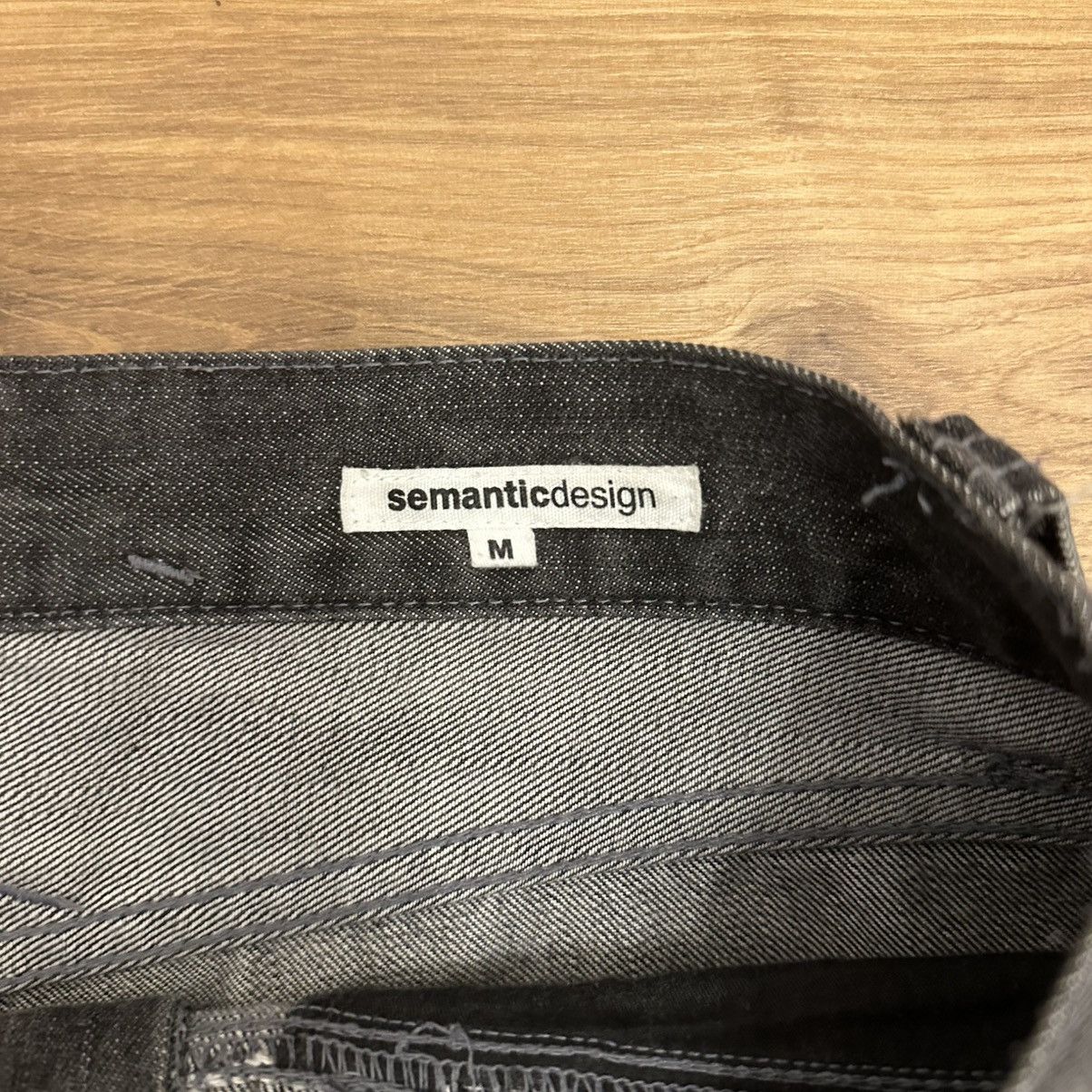 semanticdesign Semanticdesign black and grey flared jeans Size US 30 / EU 46 - 5 Thumbnail