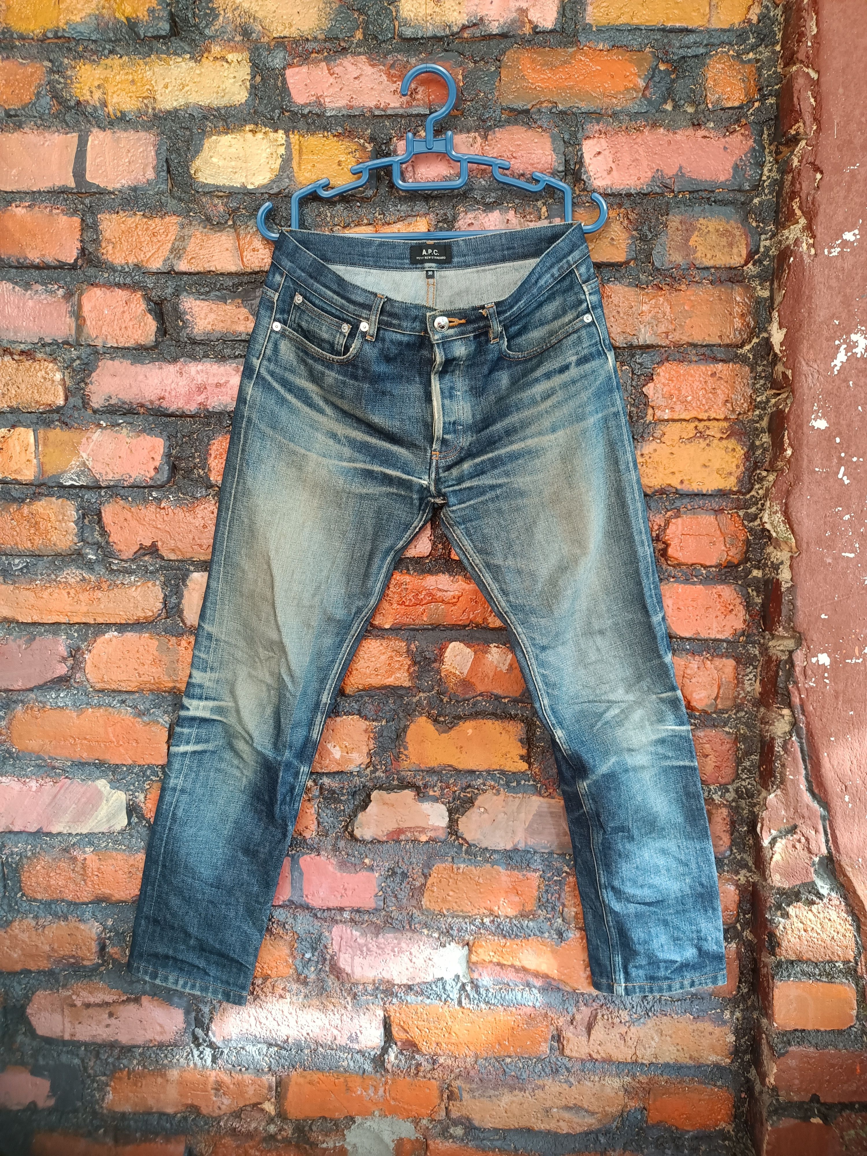 A.P.C. × Vintage Rare APC Denim Selvedge Faded Pants | Grailed