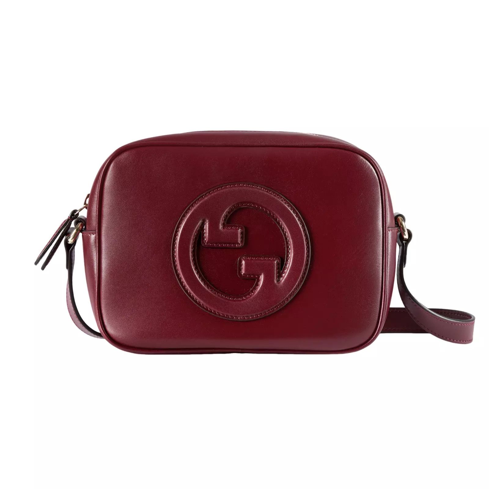 GUCCI Blondie Small Red Leather Shoulder Bag New Authentic