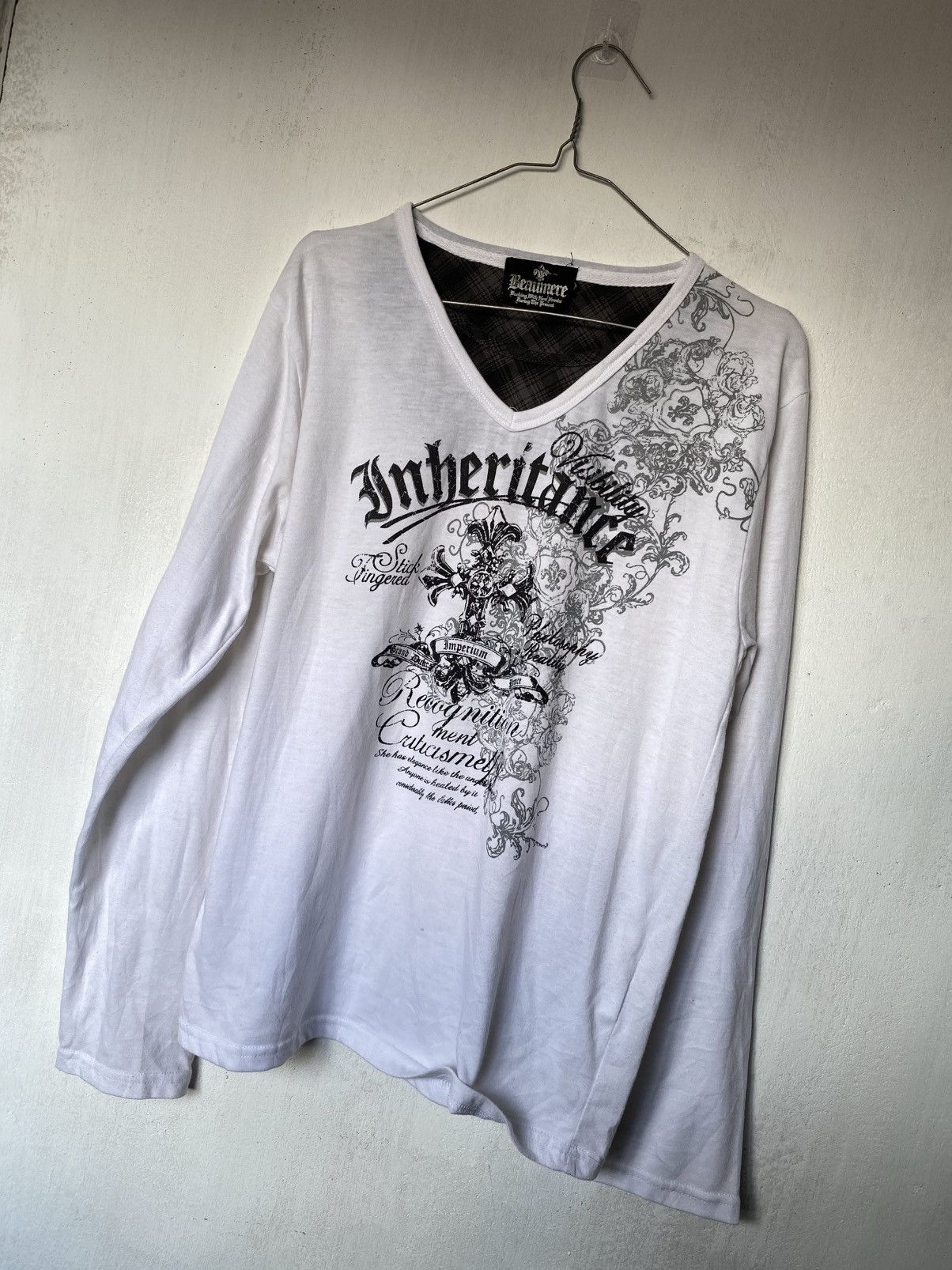 If Six Was Nine Beaumere Poem Cross Longsleeve Size US L / EU 52-54 / 3 - 7 Thumbnail