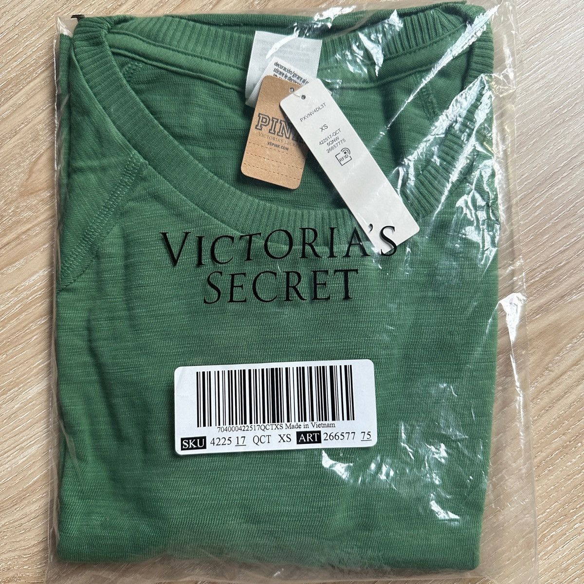 Victoria's Secret Victoria’s Secret PINK Cropped Ribbed Tee XS Size XS / US 0-2 / IT 36-38 - 2 Thumbnail