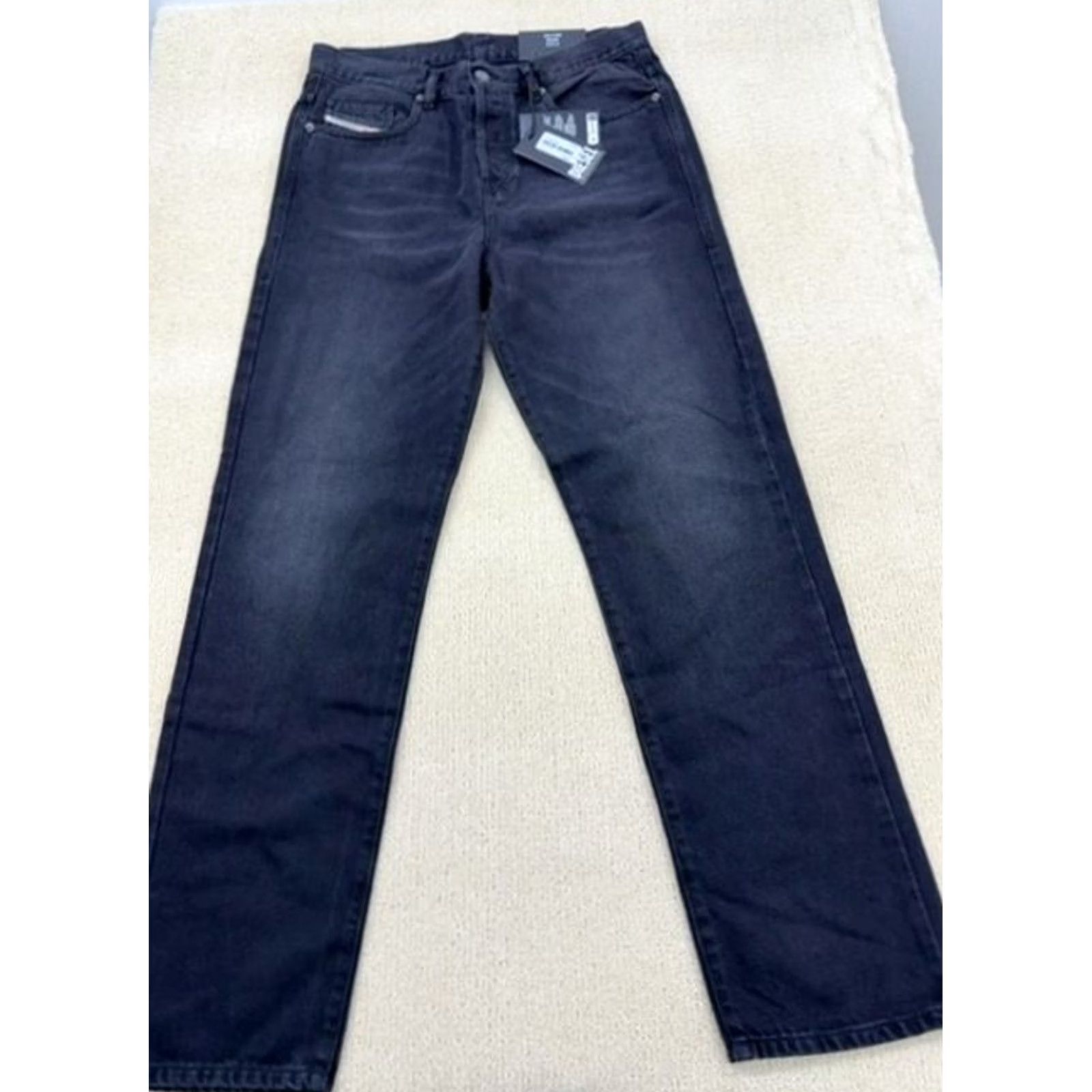 Diesel Diesel Jeans Black 30x32 D-Viker Straight Regular Fit Men's Denim 2020 30 32 Inseam Tailored Size US 30 / EU 46 - 2 Thumbnail
