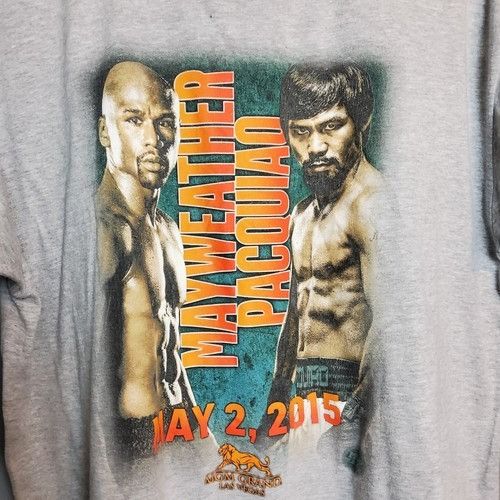 Other Mayweather vs Pacquaio Boxing Match Shirt Size 3XL Size US XXL / EU 58 / 5 - 2 Thumbnail