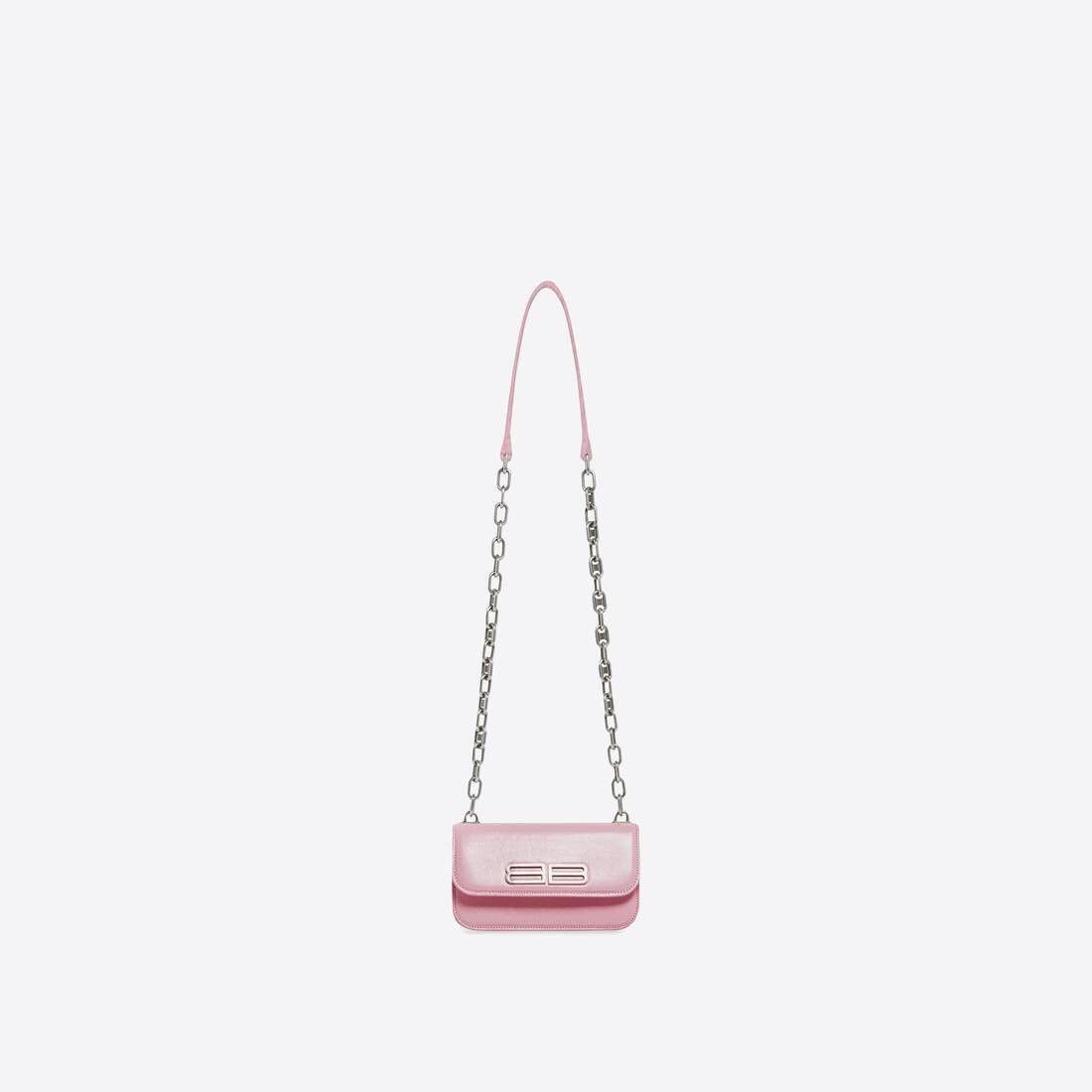 Balenciaga gossip xs bag with chain pink Size ONE SIZE - 1 Thumbnail