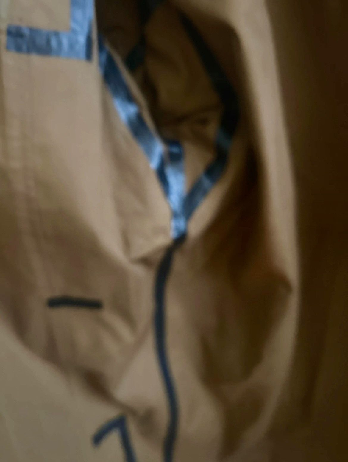 Lemaire × Uniqlo Uniqlo U Lemaire Oversized Shell Jacket Beige M Size US M / EU 48-50 / 2 - 5 Thumbnail
