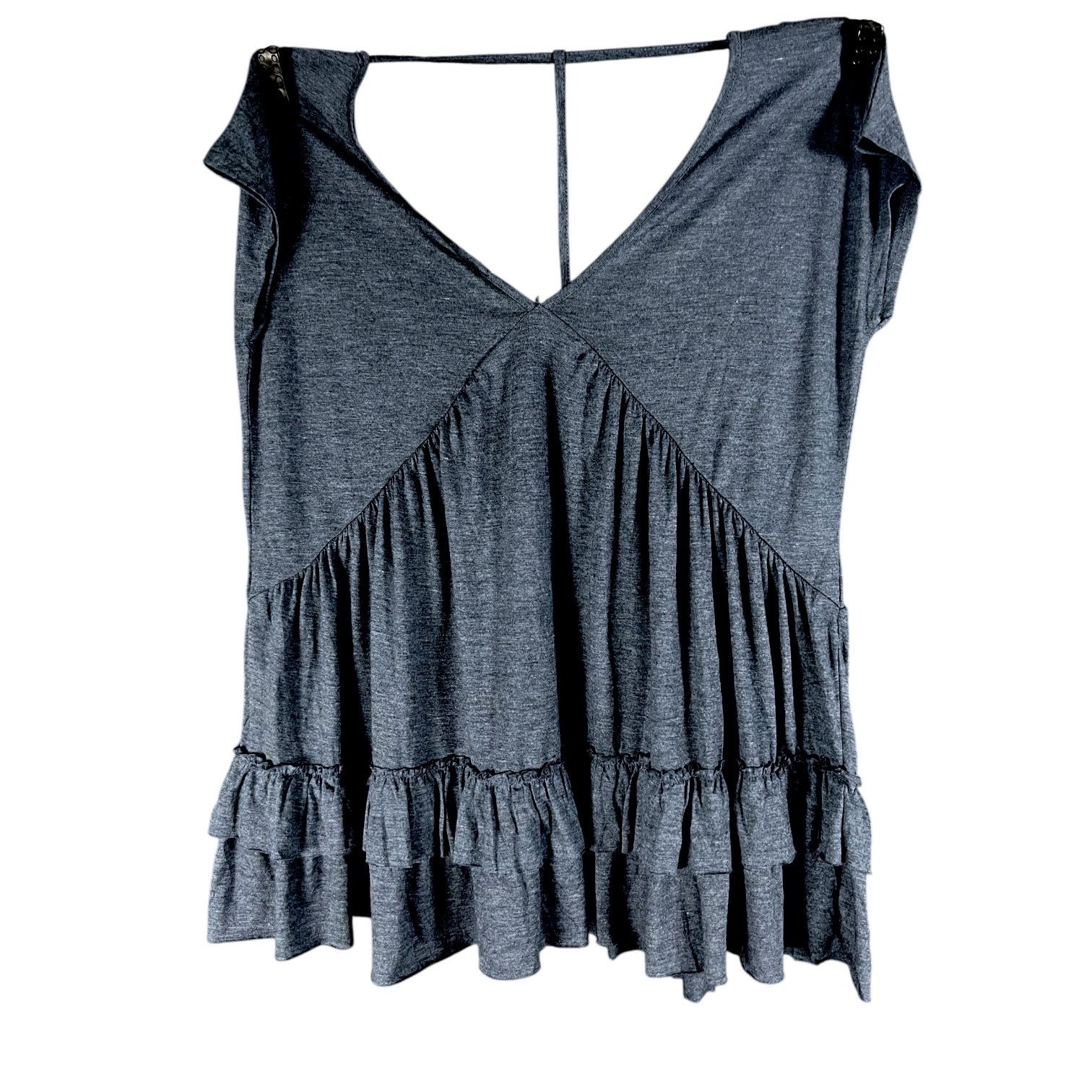 Alice + Olivia NWT Women's Olivia Sky Flowy Blue Sleeveless Blouse Top - XS Size XS / US 0-2 / IT 36-38 - 2 Thumbnail