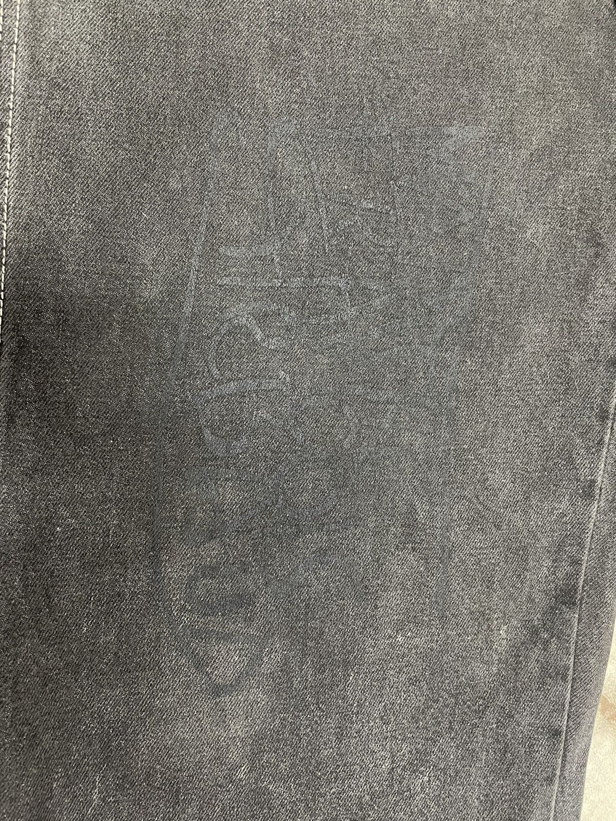 Marithe + Francois Girbaud Vintage MF Girbaud Baggy Jeans Embroidery Logo Size US 31 - 5 Thumbnail