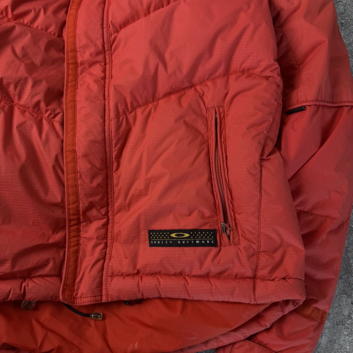Oakley Oakley Software Vintage 90s 00s Red Puffer Jacket Size S / US 4 / IT 40 - 4 Thumbnail