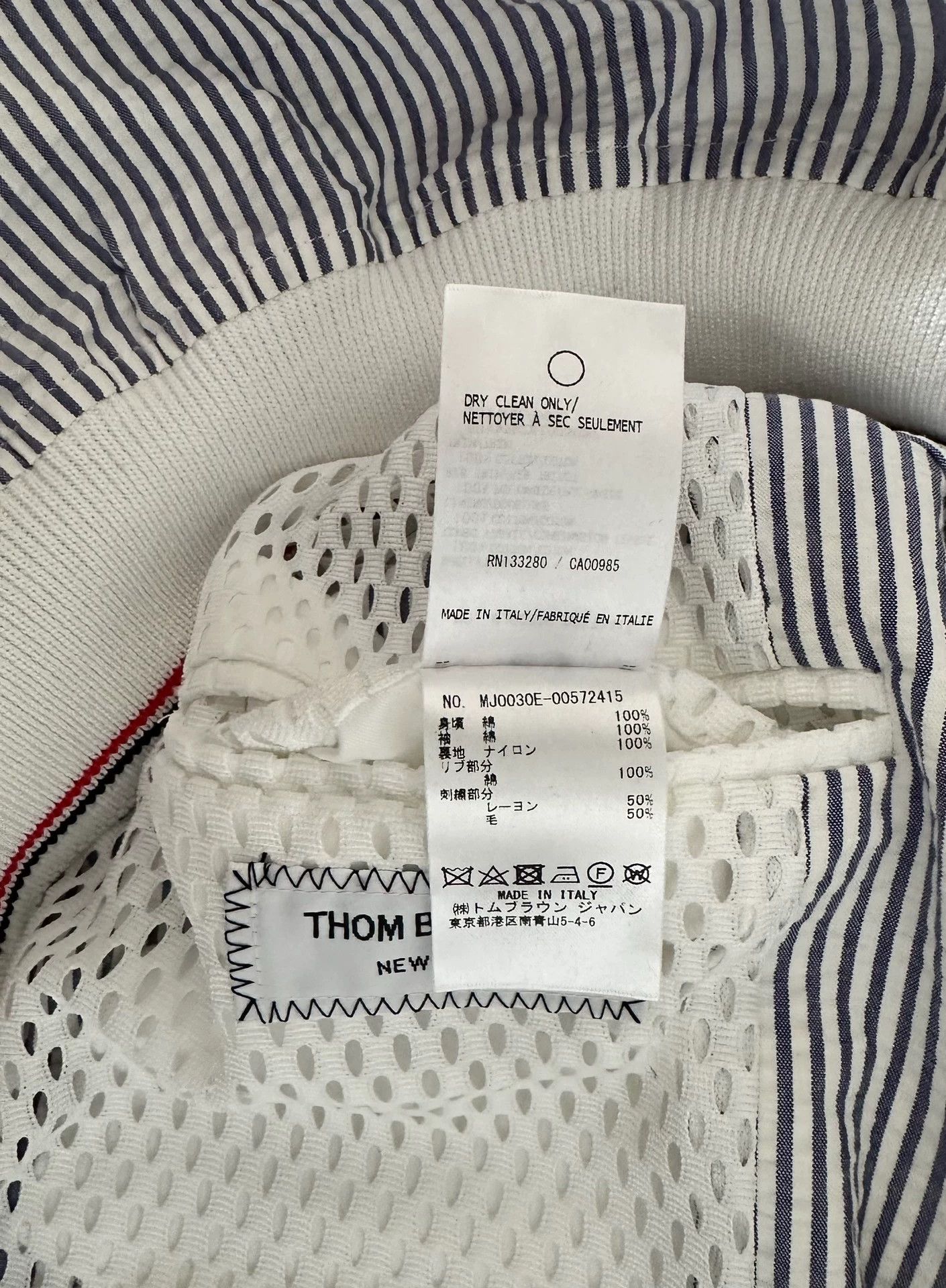 Thom Browne THOM BROWNE Blouson Stripe Embroidered Patch 2 Size XS / US 0-2 / IT 36-38 - 6 Thumbnail