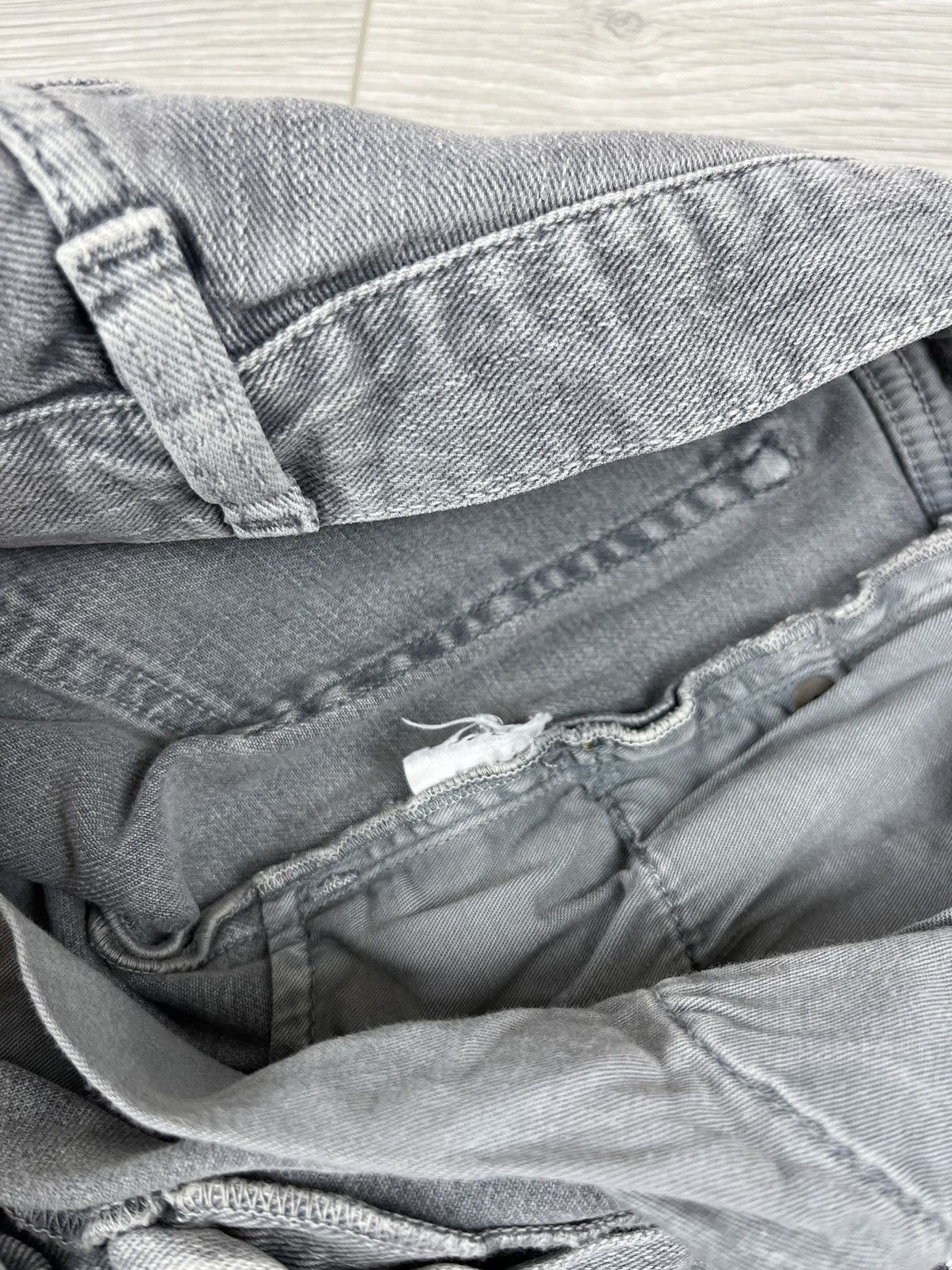 Z Zegna Z Zegna Luxury Grey Washed Denim Slim Pants 30 size Size US 30 / EU 46 - 11 Thumbnail