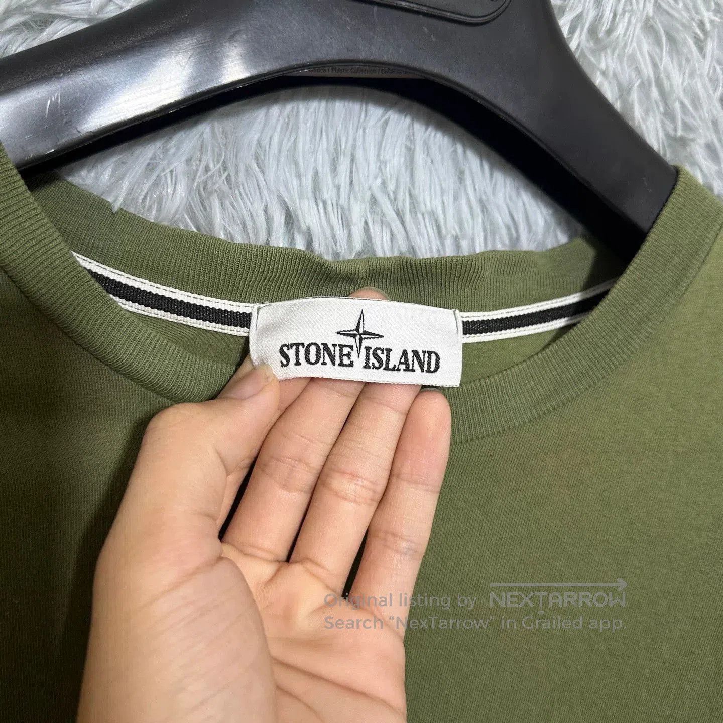 Stone Island Stone Island Large Back Logo T-Shirt. Size US XL / EU 56 / 4 - 5 Thumbnail