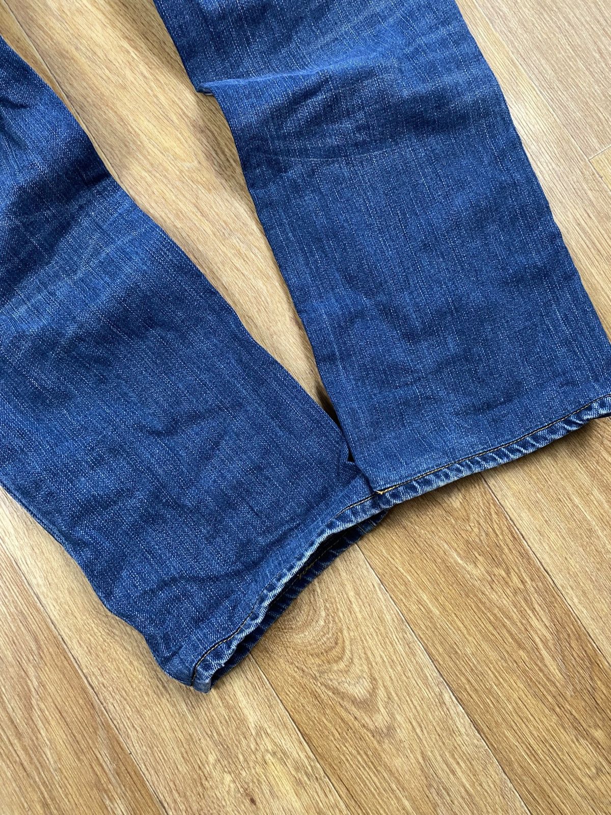Levi's Levi’s 511 Buckle Back Works style Faded Denim Jeans W34 L32 Size US 34 / EU 50 - 4 Thumbnail