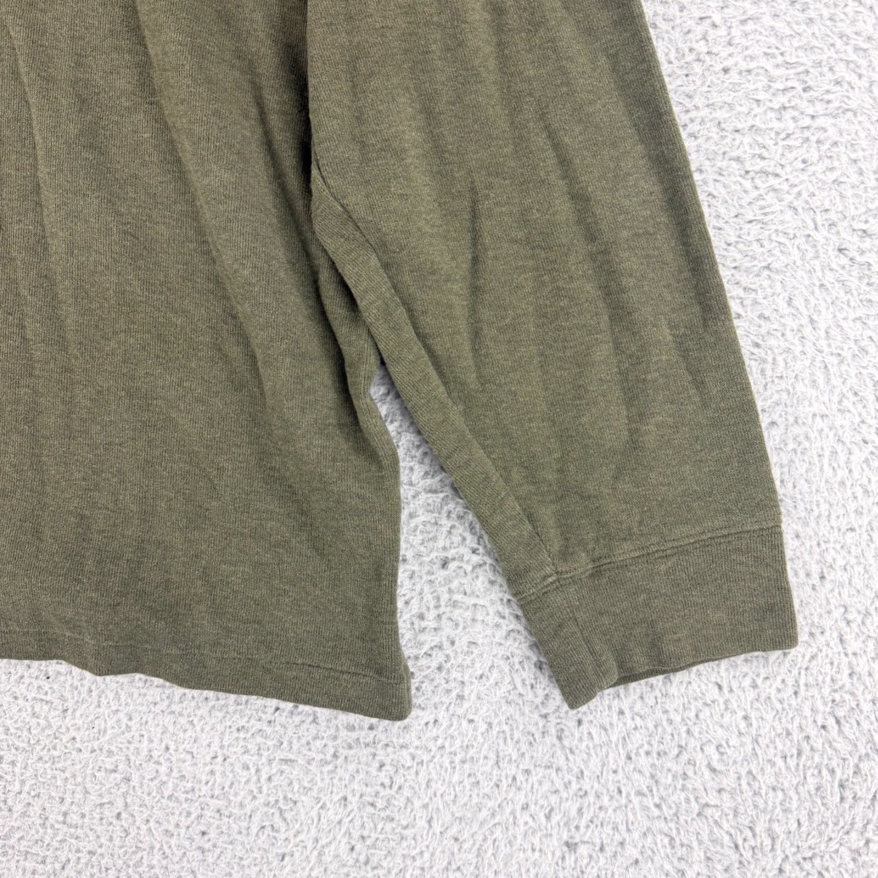 Polo Ralph Lauren Polo Ralph Lauren Sweater Mens 2XL Green 1/4 Zip Long Sleeve 100% Cotton Size US XXL / EU 58 / 5 - 3 Thumbnail