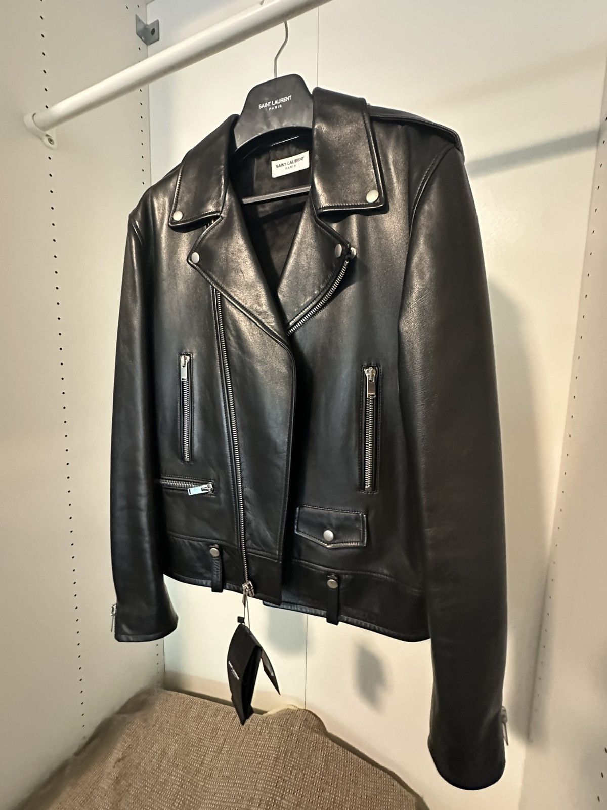Yves Saint Laurent LO1 Motorcycle Jacket Size US XL / EU 56 / 4 - 1 Thumbnail