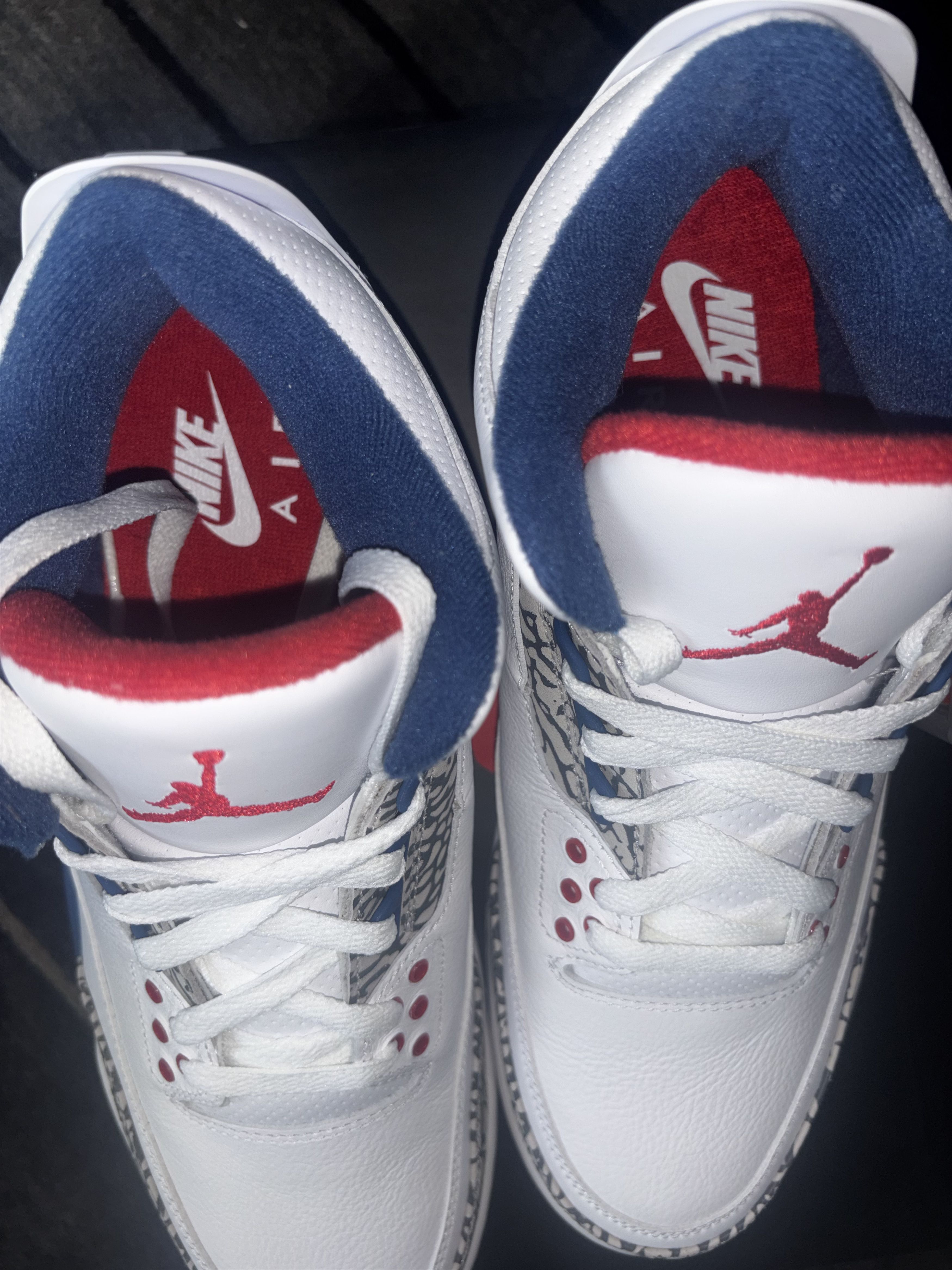 Jordan Brand Nike Air Jordan 3 Retro True Blue 2016 US10.5/EU44.5 Size US 10.5 / EU 43-44 - 6 Thumbnail