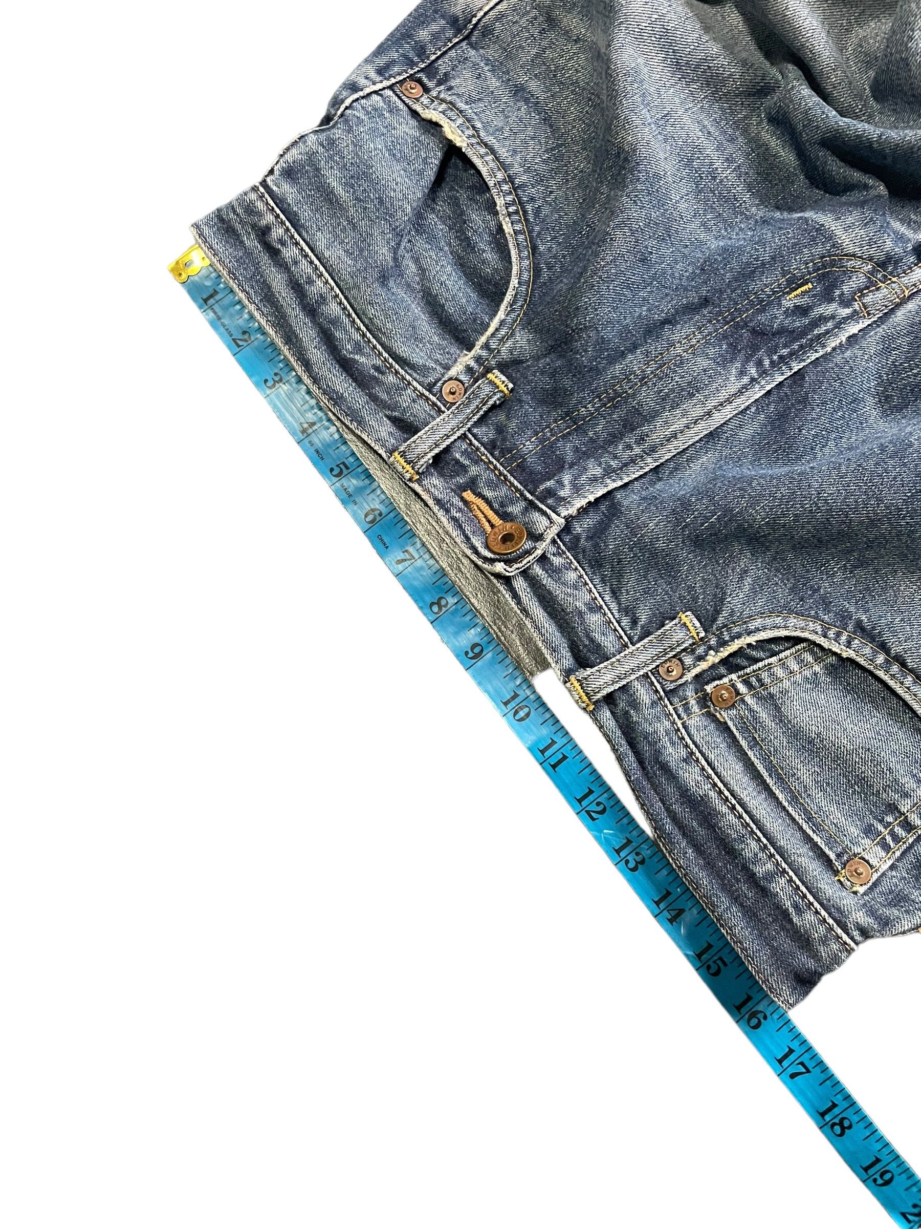 Edwin Vintage Edwin 505 X Selvedge Distresed Denim Size US 32 / EU 48 - 5 Thumbnail
