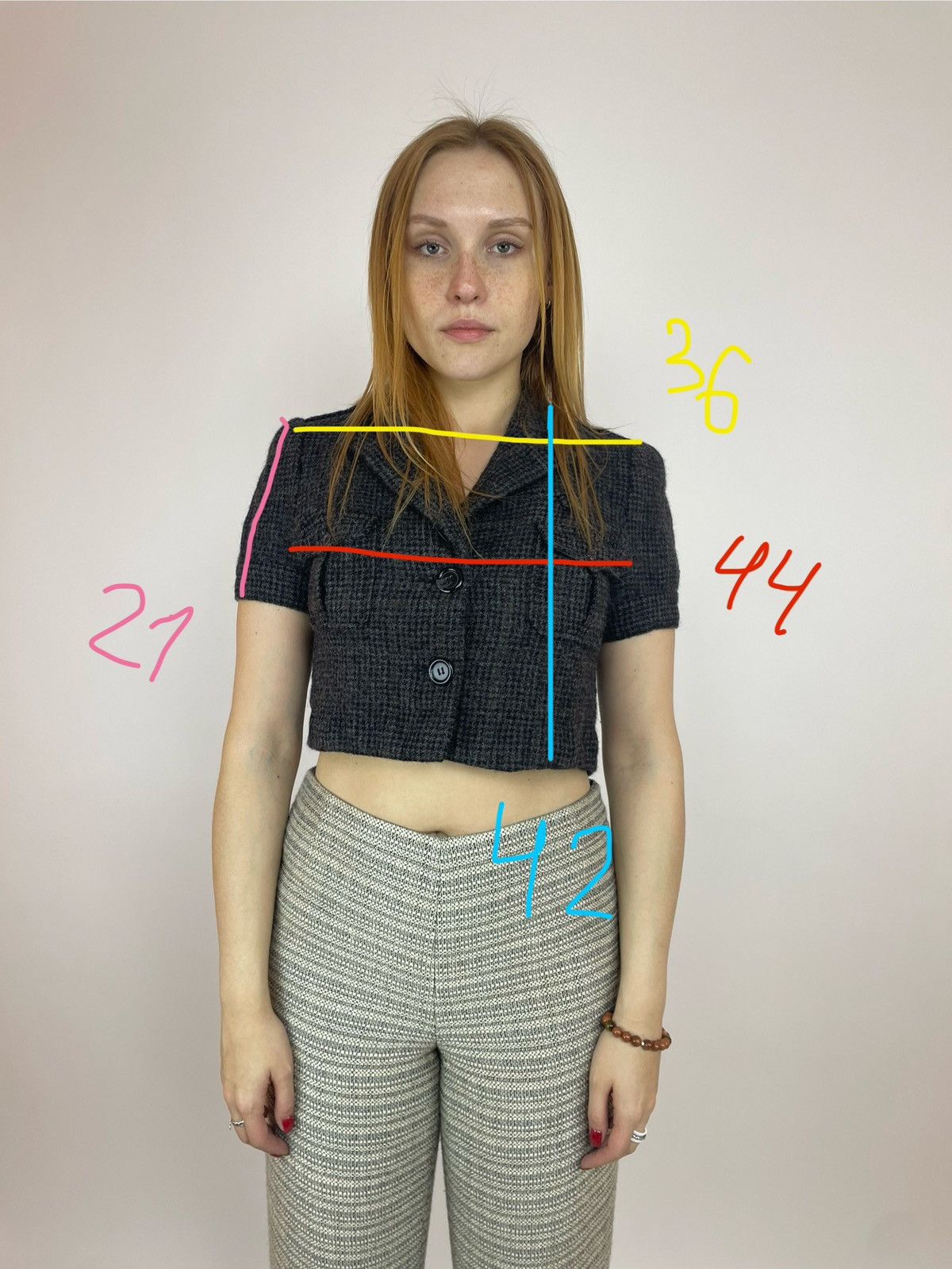 Designers Remix × Japanese Brand DESIGNER REMIX COLLECTION BY CHARLOTTE ESKILDSEN Wool Size S / US 4 / IT 40 - 10 Thumbnail