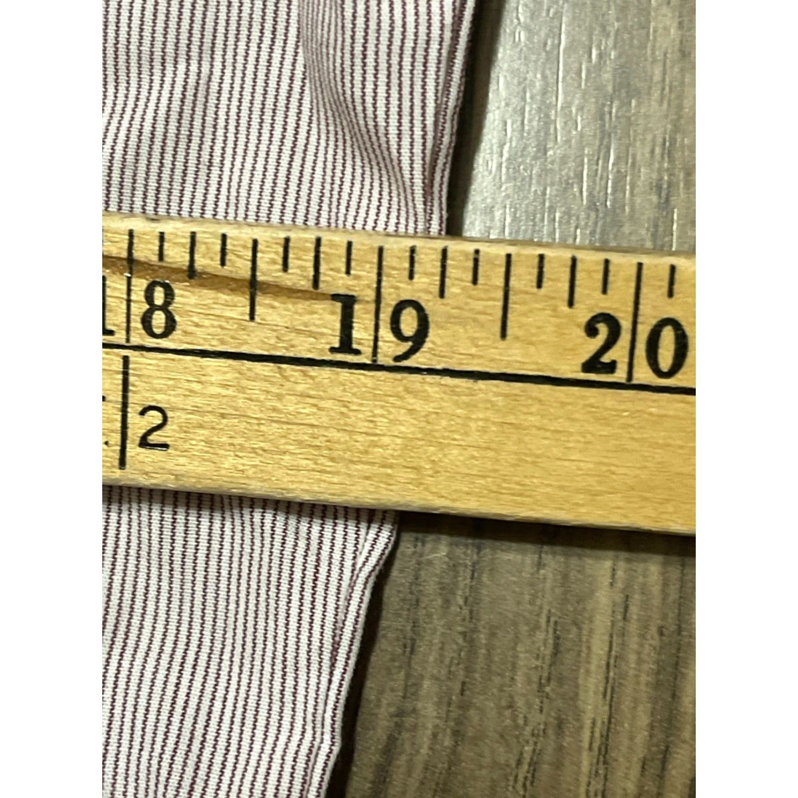 Vintage Westbound Shirt Women's Size 18 White Red Striped Button Up V-neck Size XXL / US 16-18 / IT 52-54 - 4 Thumbnail