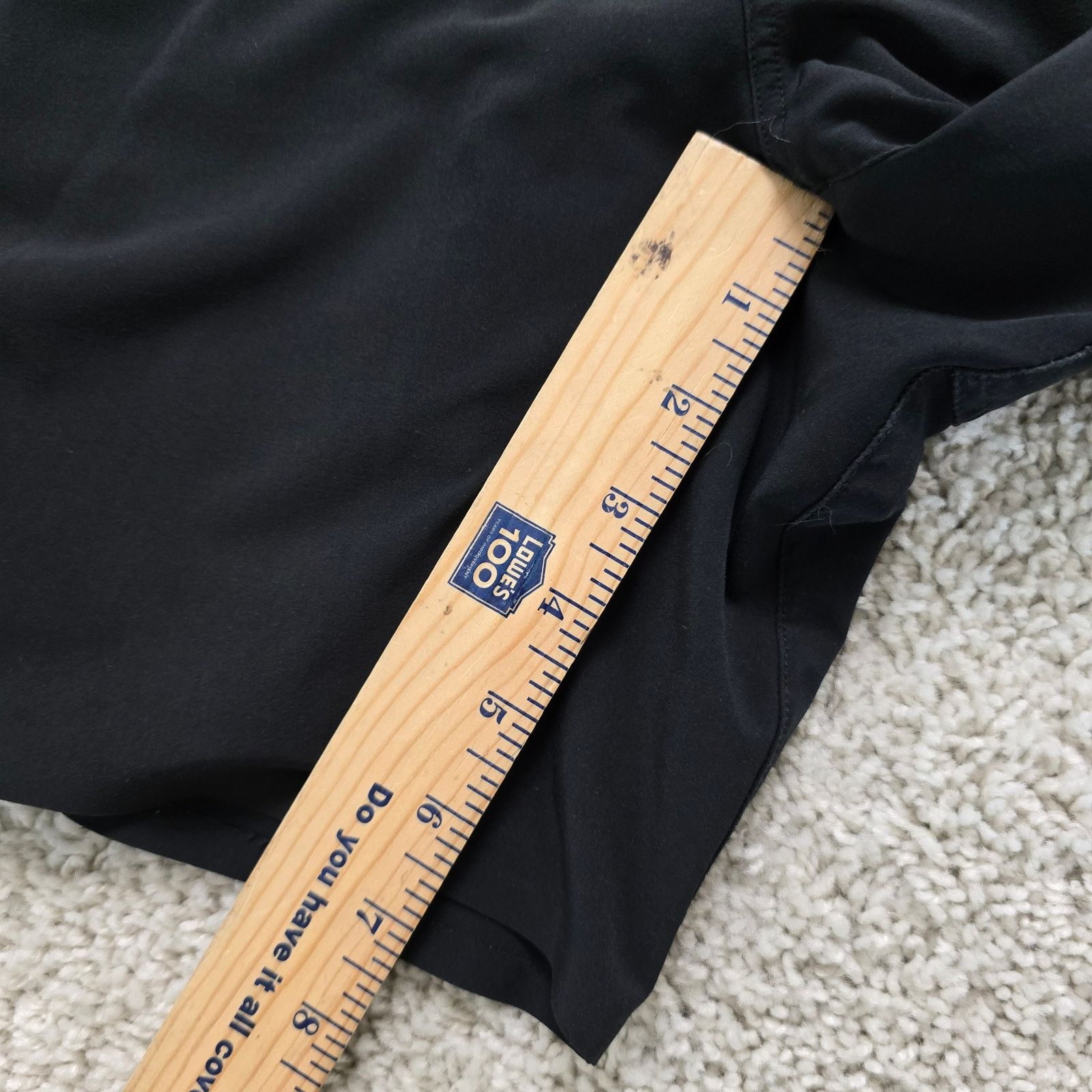 Ten Thousand Ten Thousand Men Workout Gym Shorts Small S Black With Liner Size US 32 / EU 48 - 3 Thumbnail