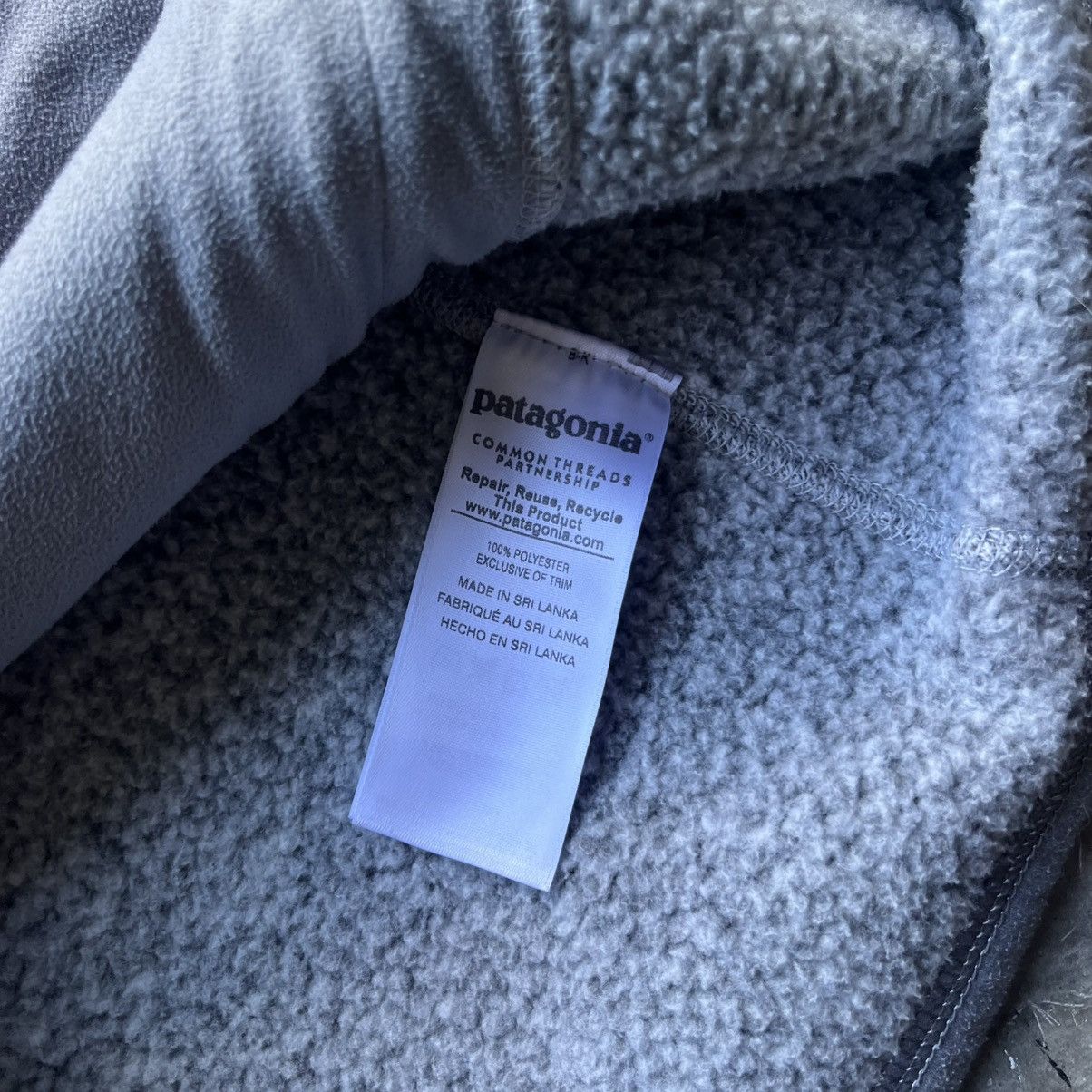Patagonia × Vintage Patagonia Better Sweater Vest Gray Women's Birch White Size L / US 10 / IT 46 - 4 Thumbnail
