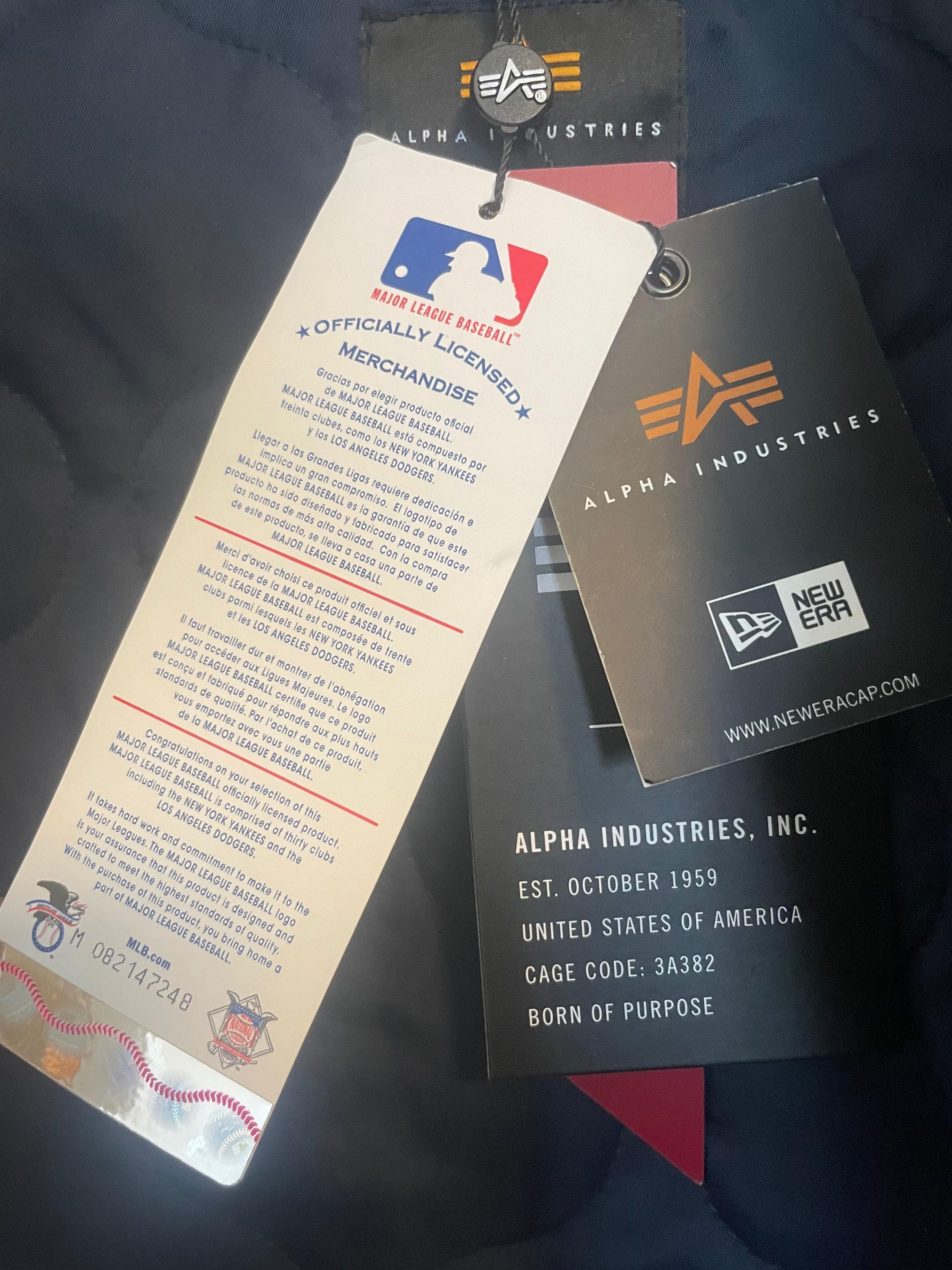 Alpha Industries × MLB × New Era Alpha Industries x New Era x MLB - NY Yankees Wool Jacket L Size US L / EU 52-54 / 3 - 9 Thumbnail