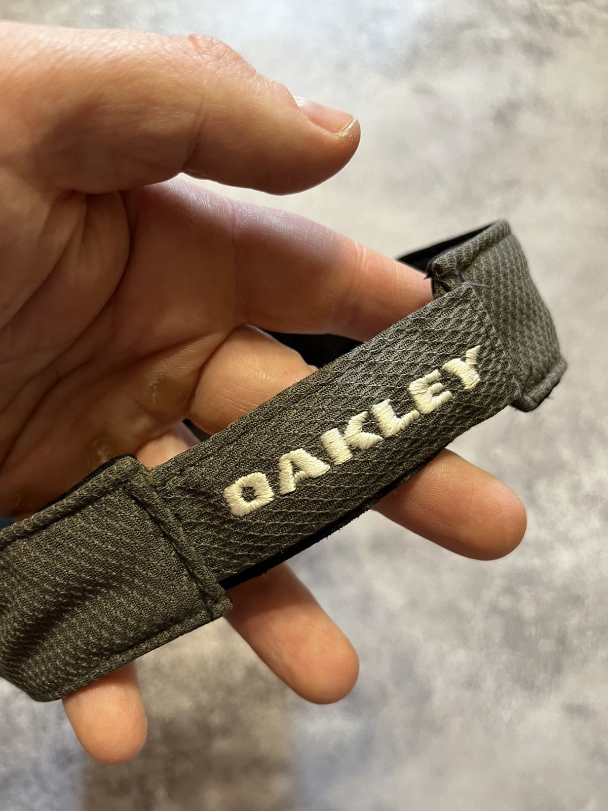 Oakley Vintage Oakley Visor cap Size ONE SIZE - 3 Thumbnail