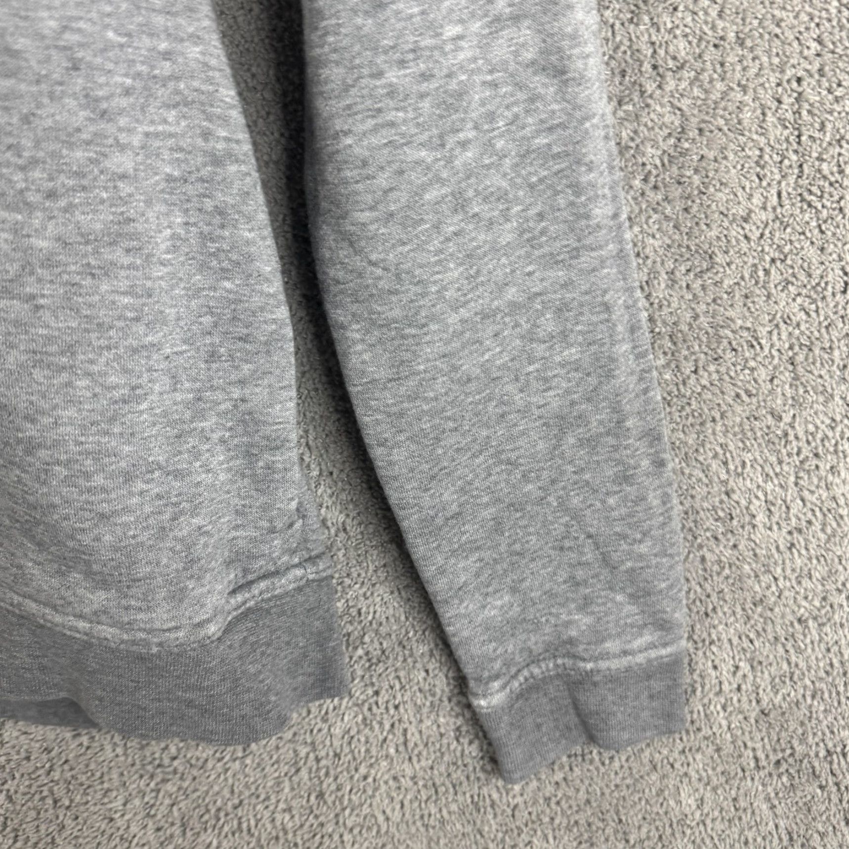 Nike Nike Hoodie Mens Large Gray Funnel Neck Fleece Pullover Sweatshirt Swoosh Logo Size US L / EU 52-54 / 3 - 3 Thumbnail